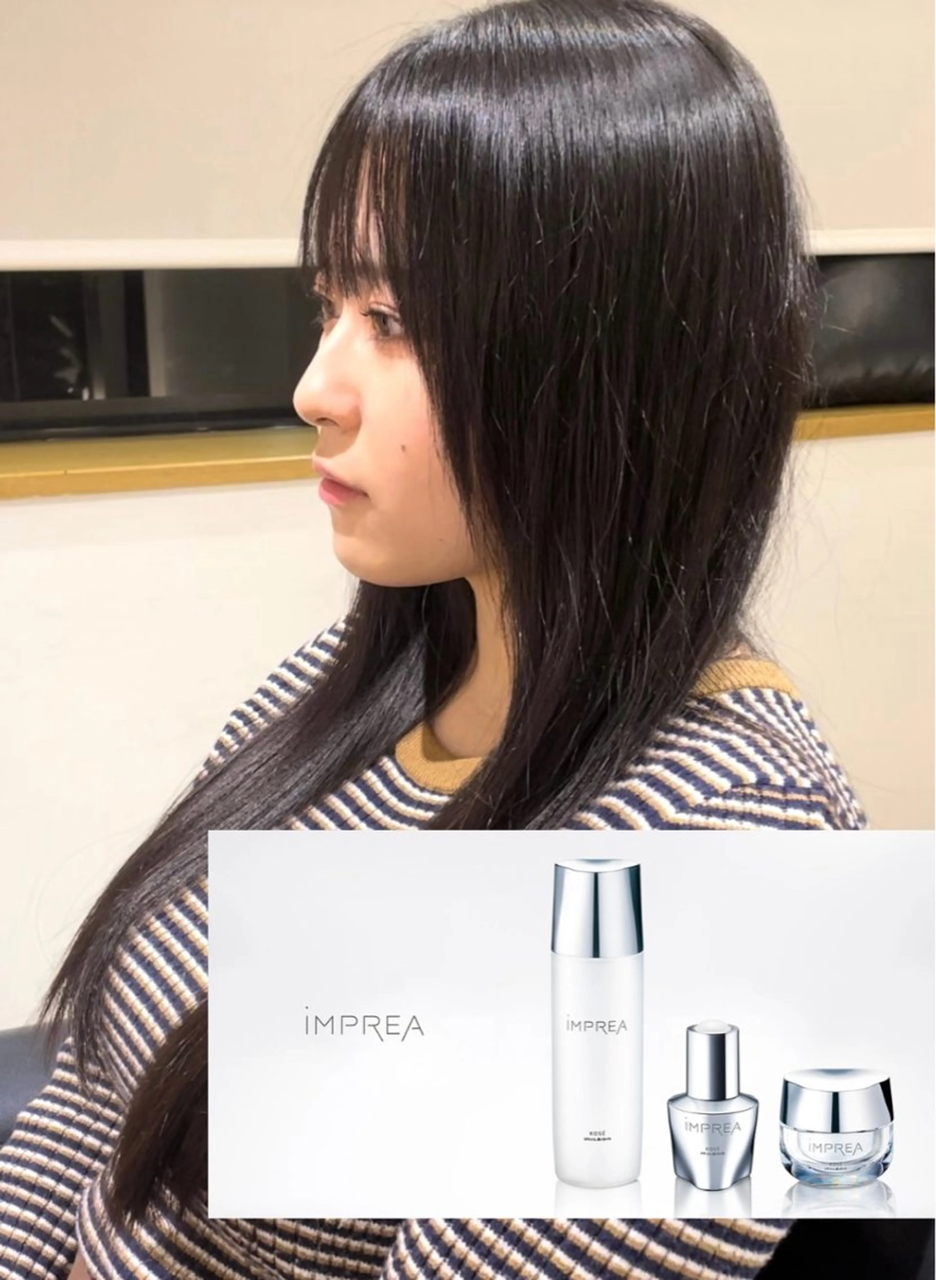 ロング カラー 長町/酸性ストレート /曲がる縮毛矯正のヘアスタイル