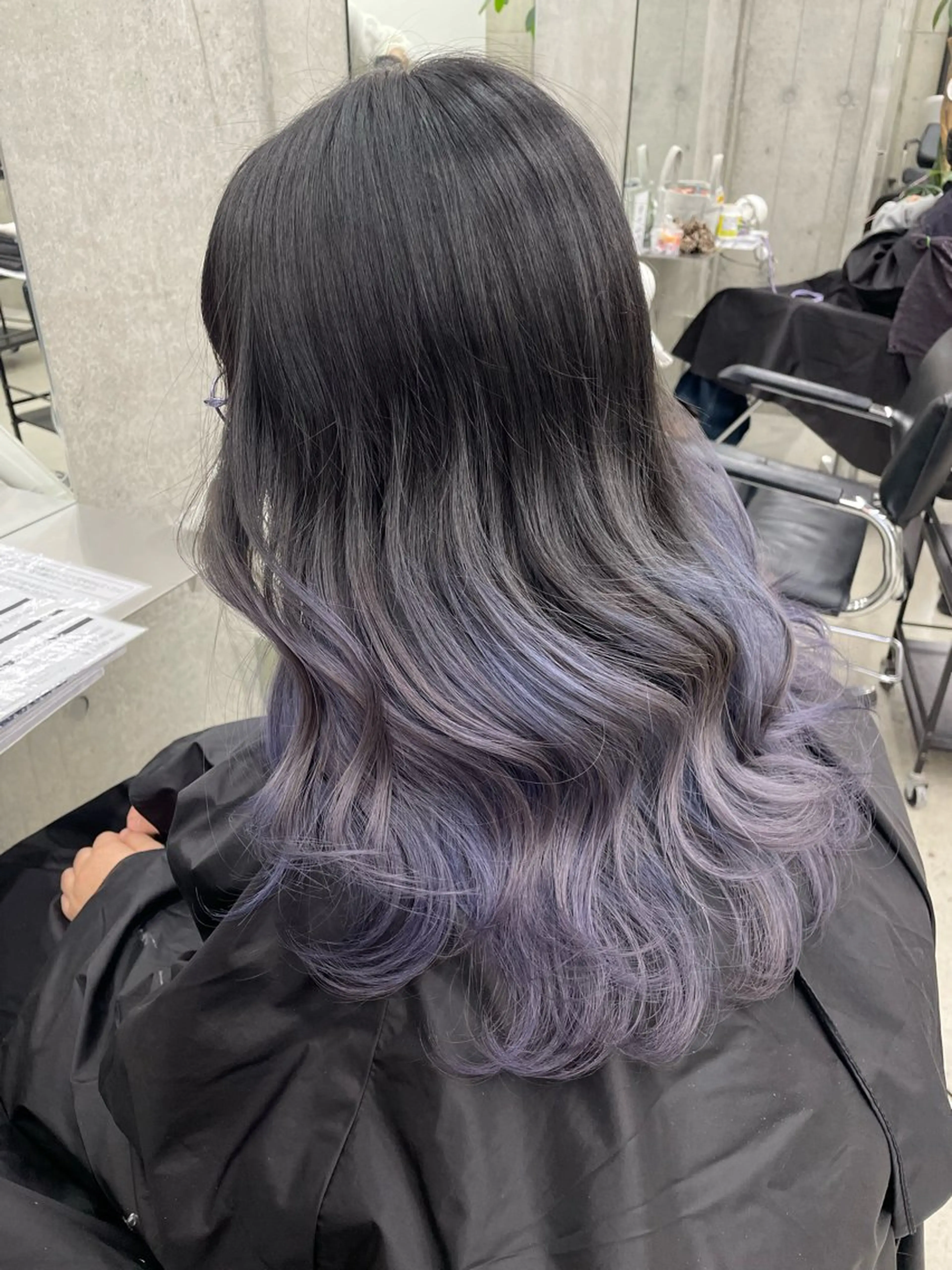 カラー ブリーチ グラデーションカラー ハイトーンカラー ヘアカラー 田中 莉香のヘアスタイル