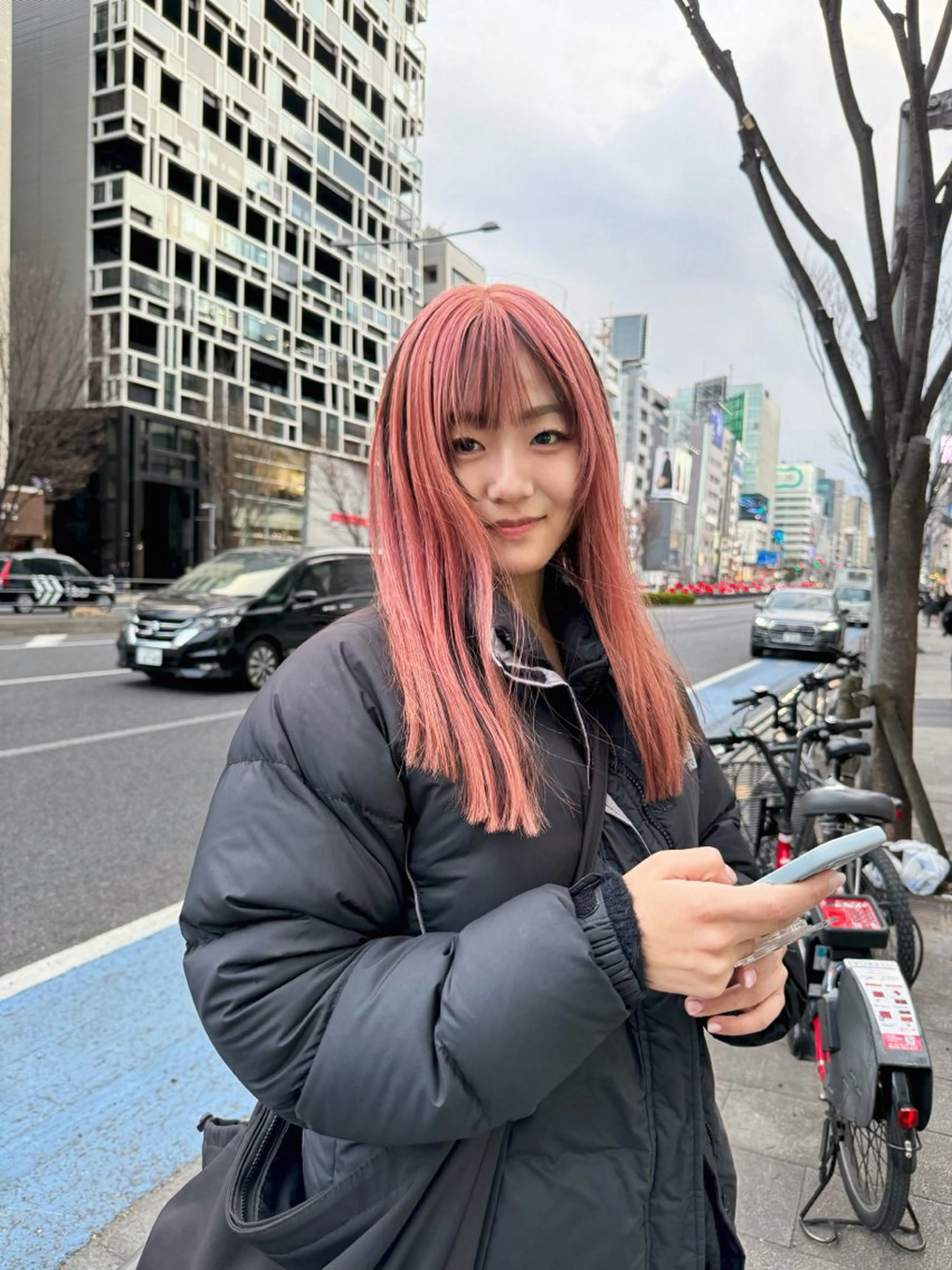 セミロング カラー カット ヘアカラー トリートメント GO TODAY シェアサロン Flos店所属・耳つぼジュエリー 👂🏻🌸ayaのエステ・リラクイメージ