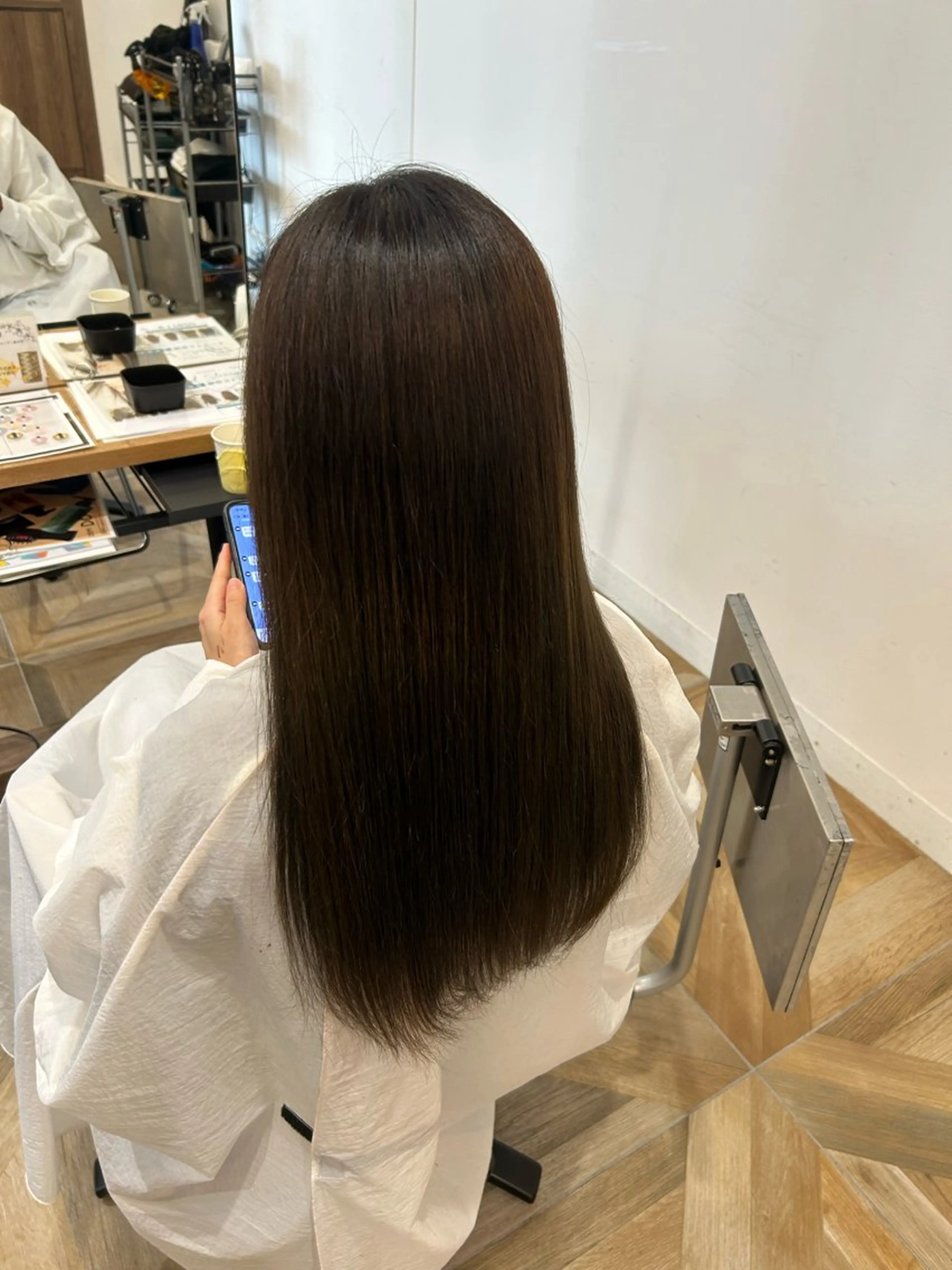 カラー 🫧ナナ_ 髪質改善_カラー🍑のヘアスタイル