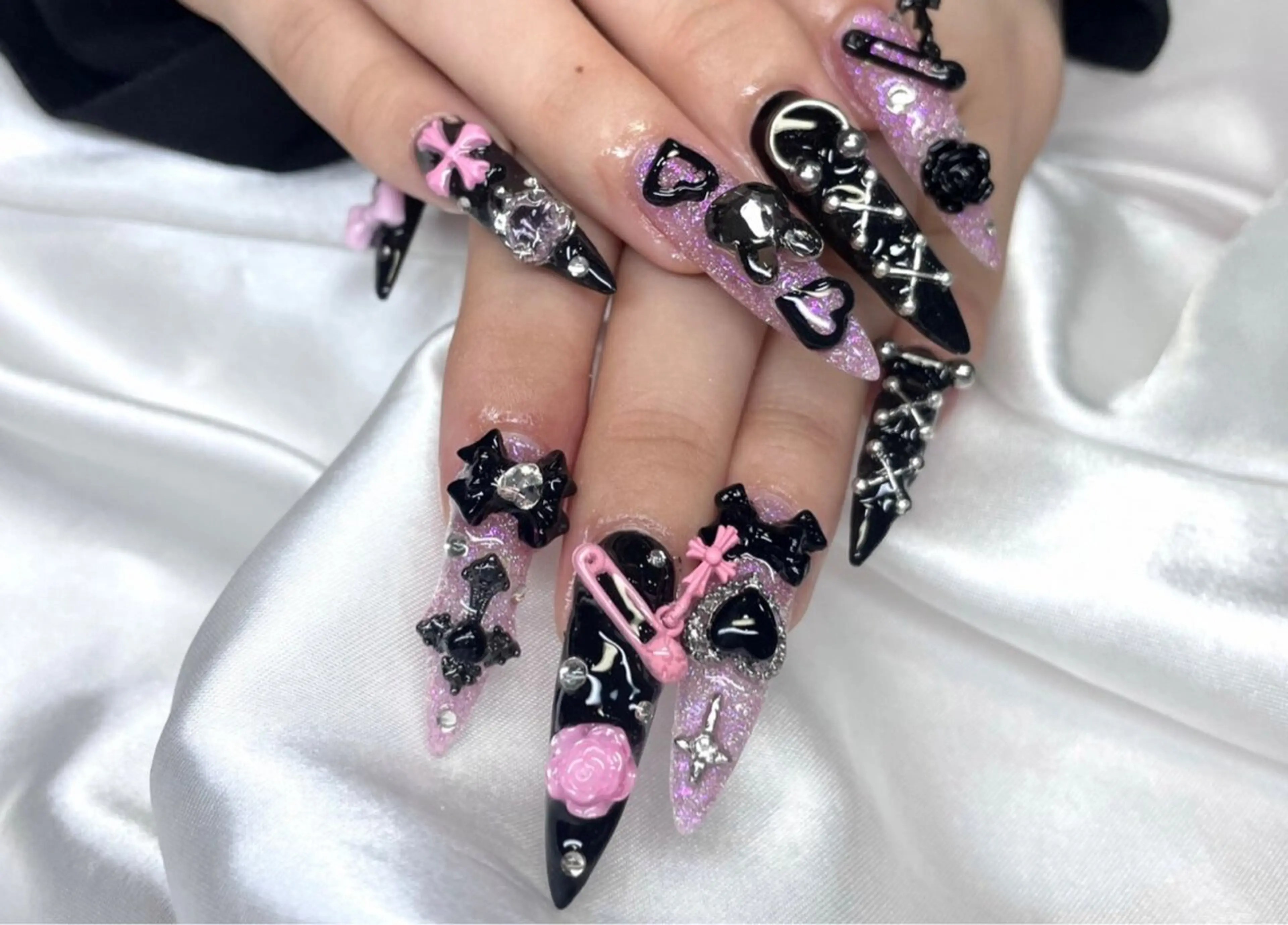 🎀ミニモ限定🈹《チップ長さ出し》パーツ150分間付け放題‼️オフなしの写真