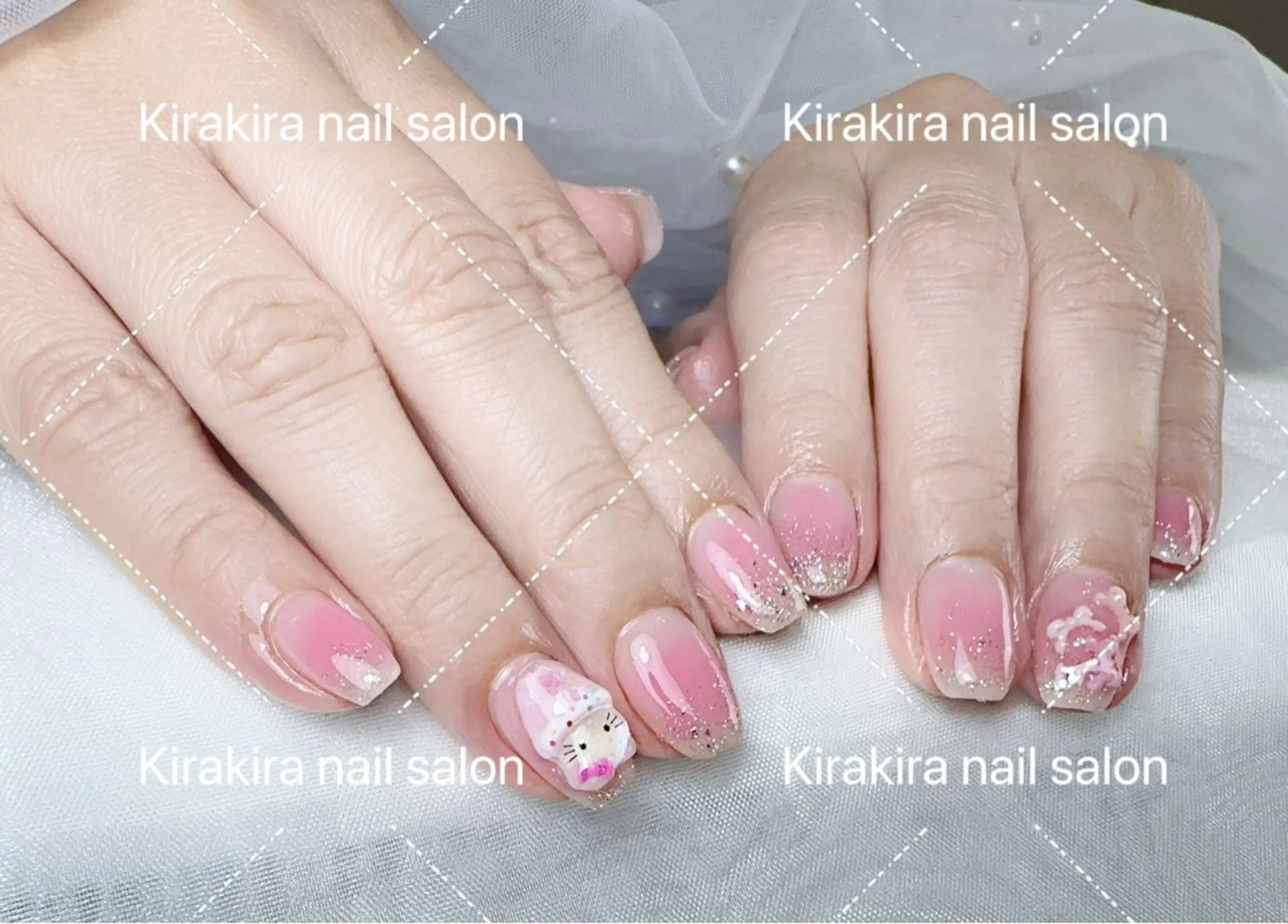 ネイル チークネイル Kirakira Nail salonのネイルデザイン