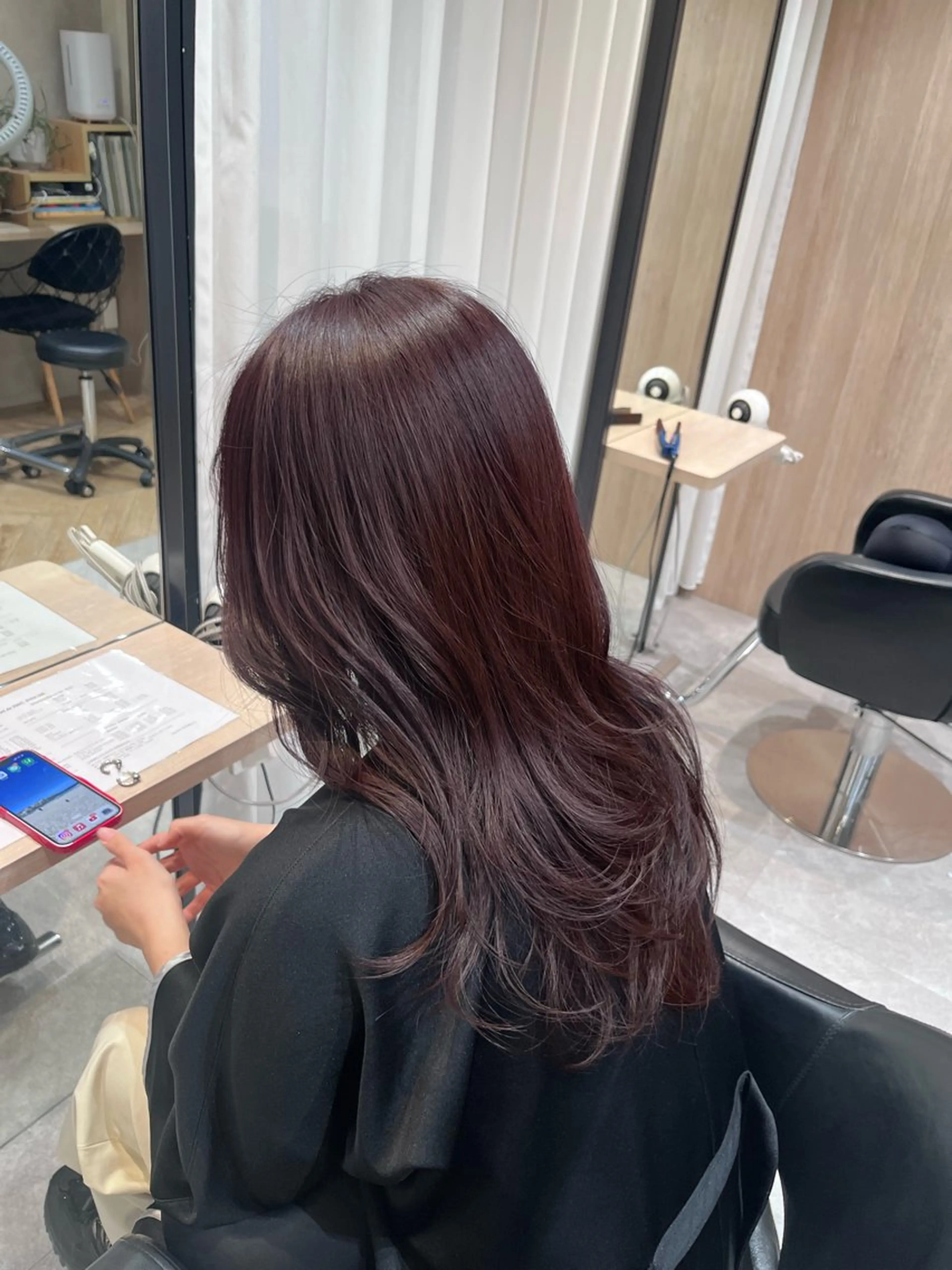 セミロング カット無料/ みく🧸💟表参道のヘアスタイル