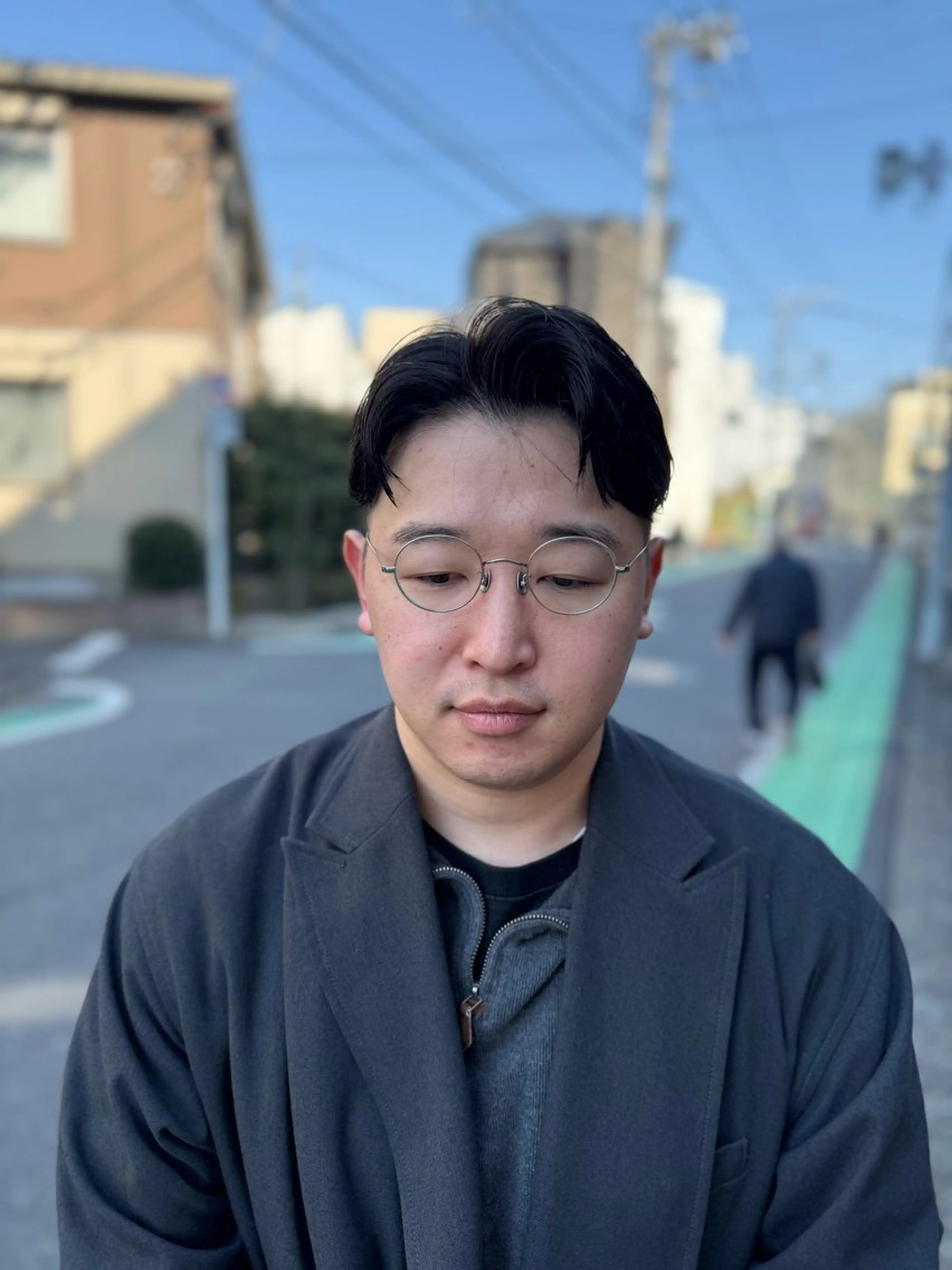 ショート パーマ メンズ barber　shop KING所属・💈メンズ　床屋💈 似合わせ💈春日井のヘアスタイル