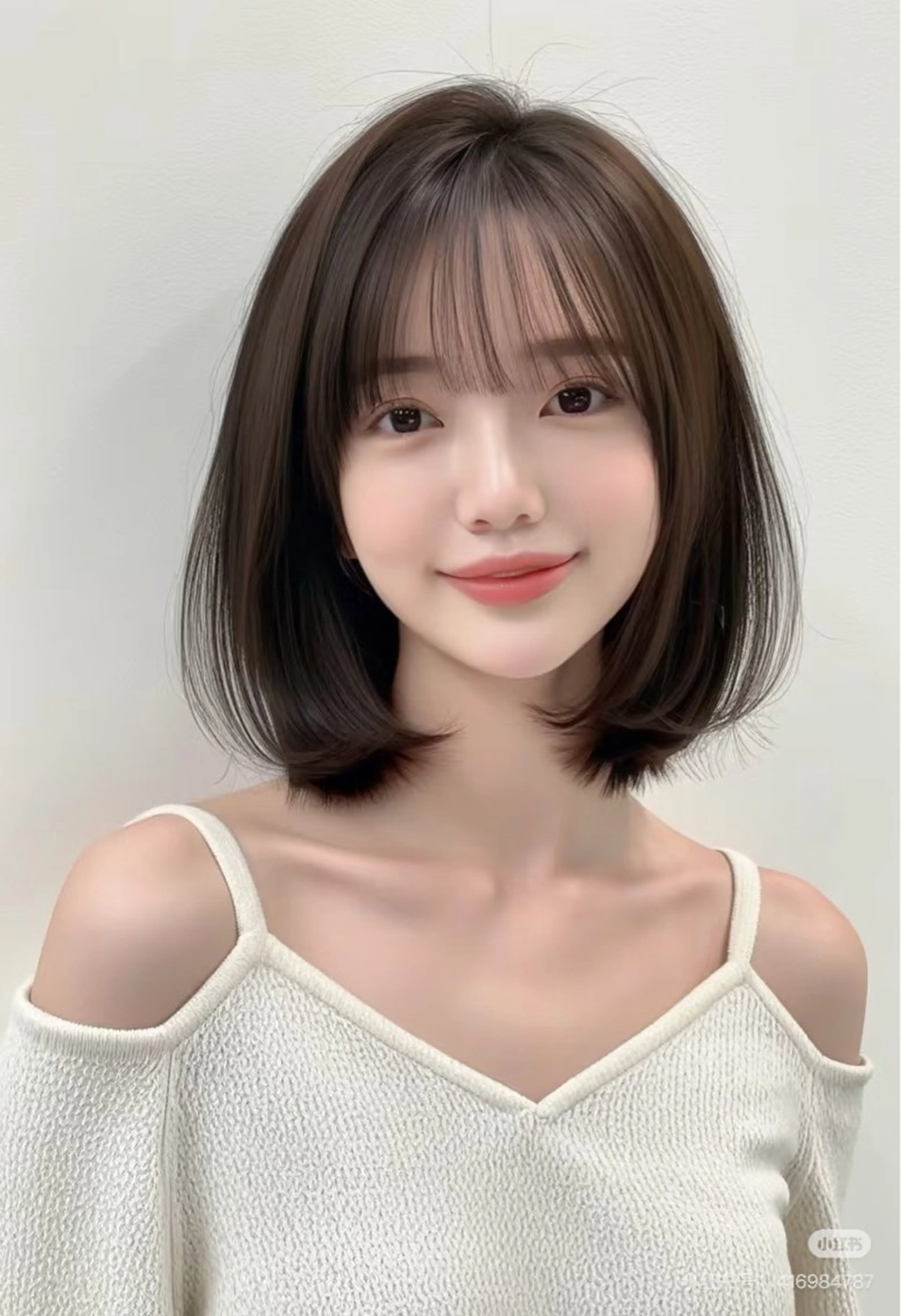 ミディアム デザインカット GLanz 朱蒙のヘアスタイル