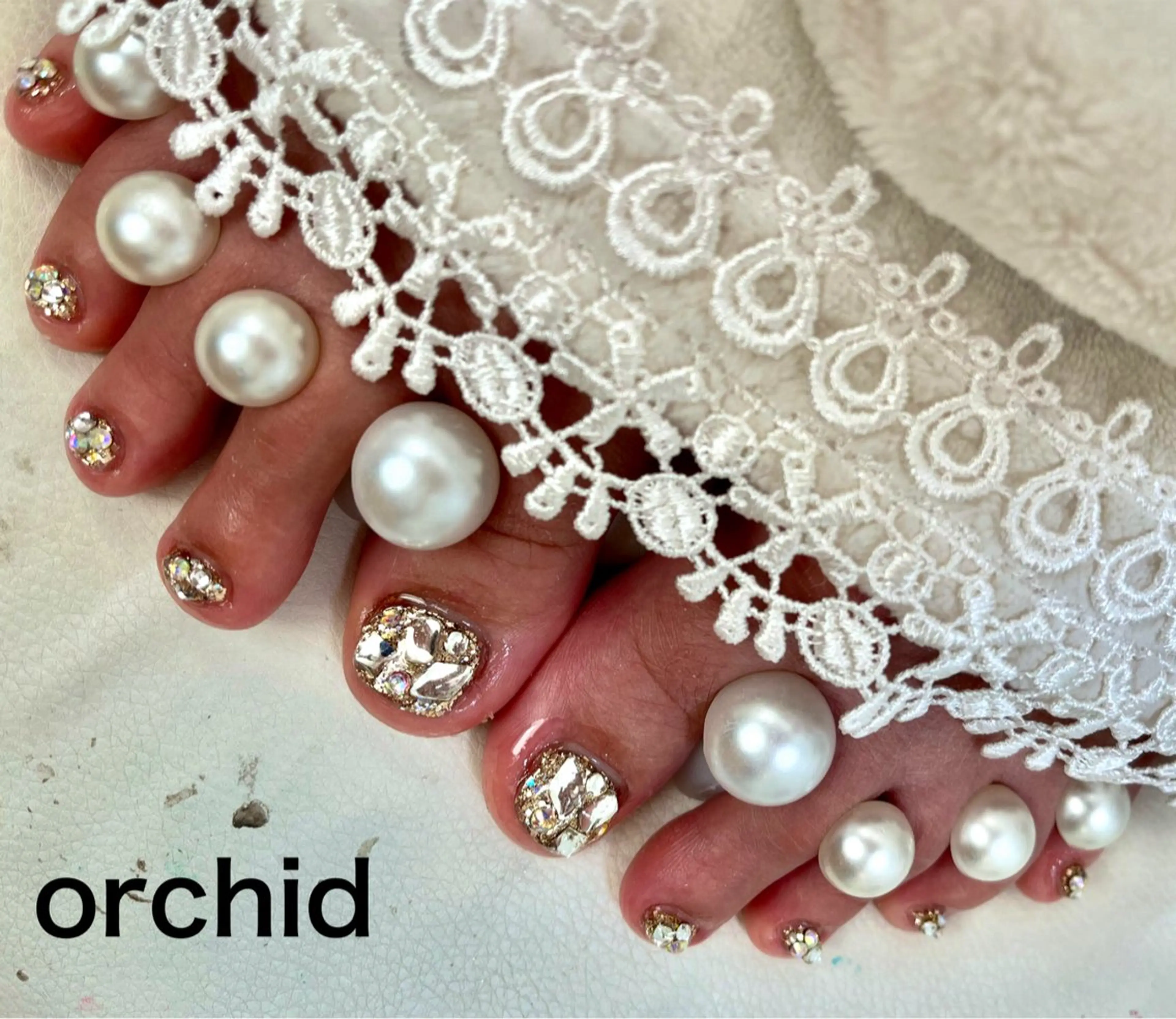 ネイル orchid ♡オーキッドのネイルデザイン