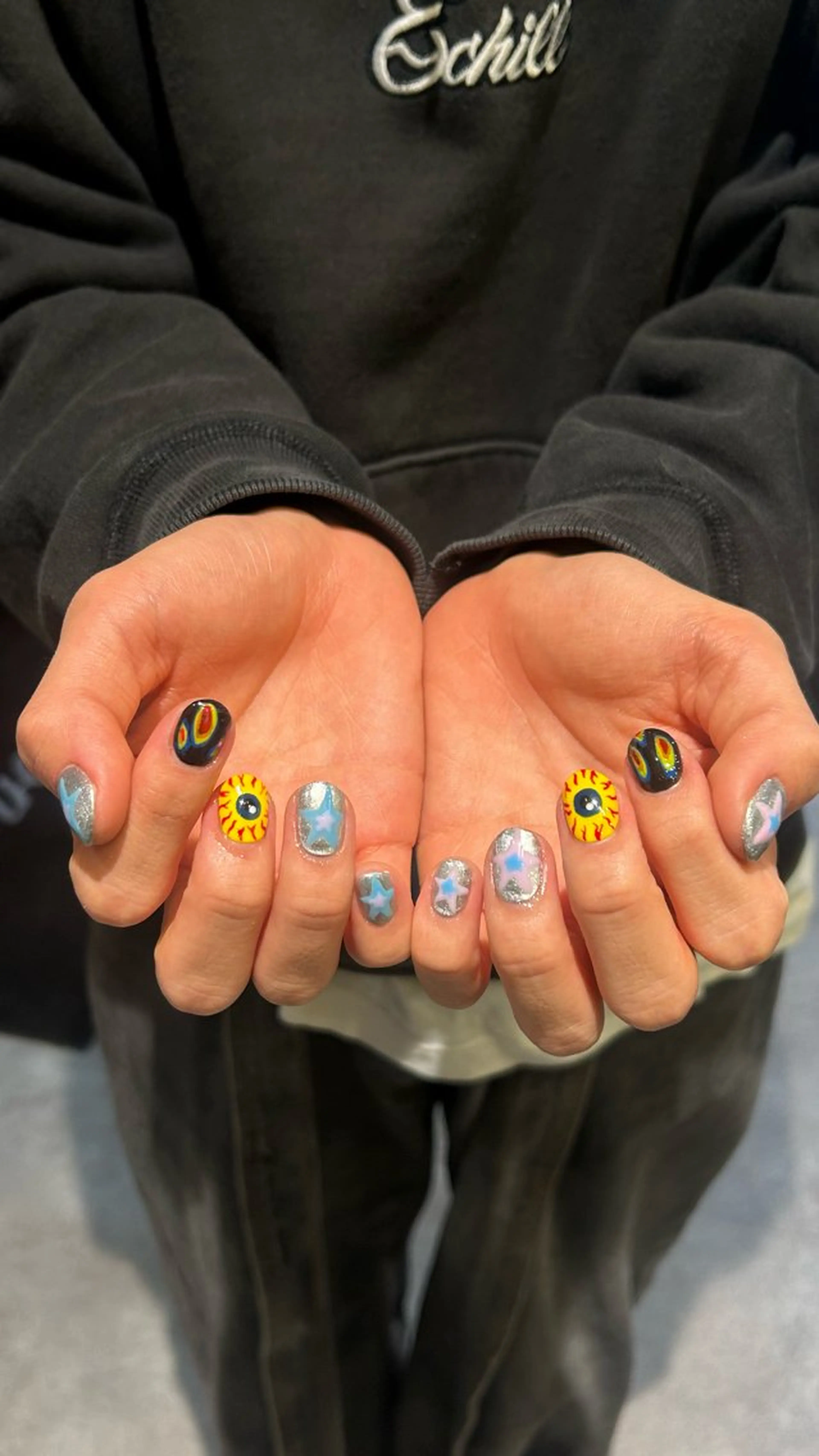 メンズ ハンドネイル ハンドケア 個性派ネイル シノのネイルデザイン