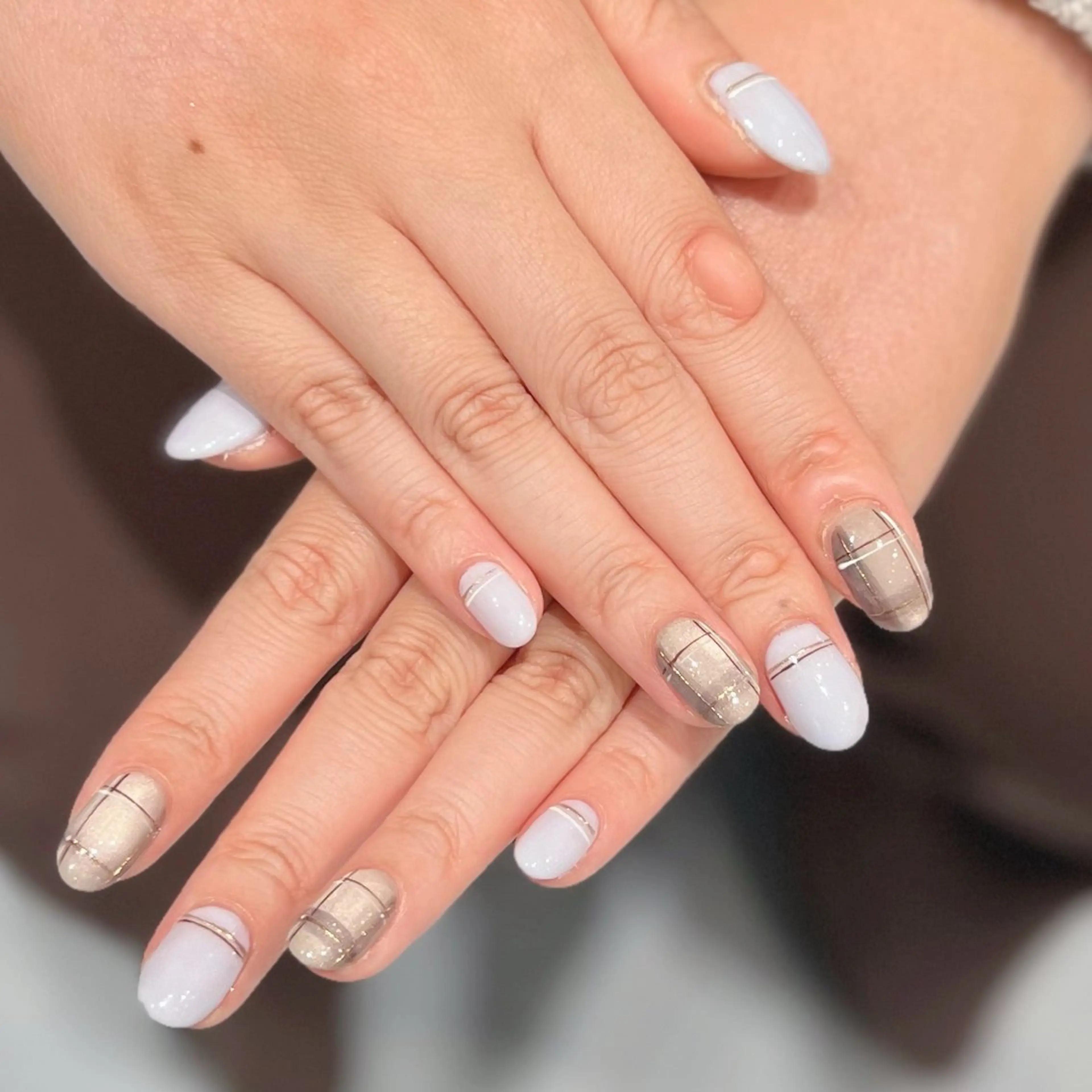 ネイル アートネイル ジェルネイル マグネットネイル パラジェル ハンドネイル VINGT NAIL Aika.Kのネイルデザイン