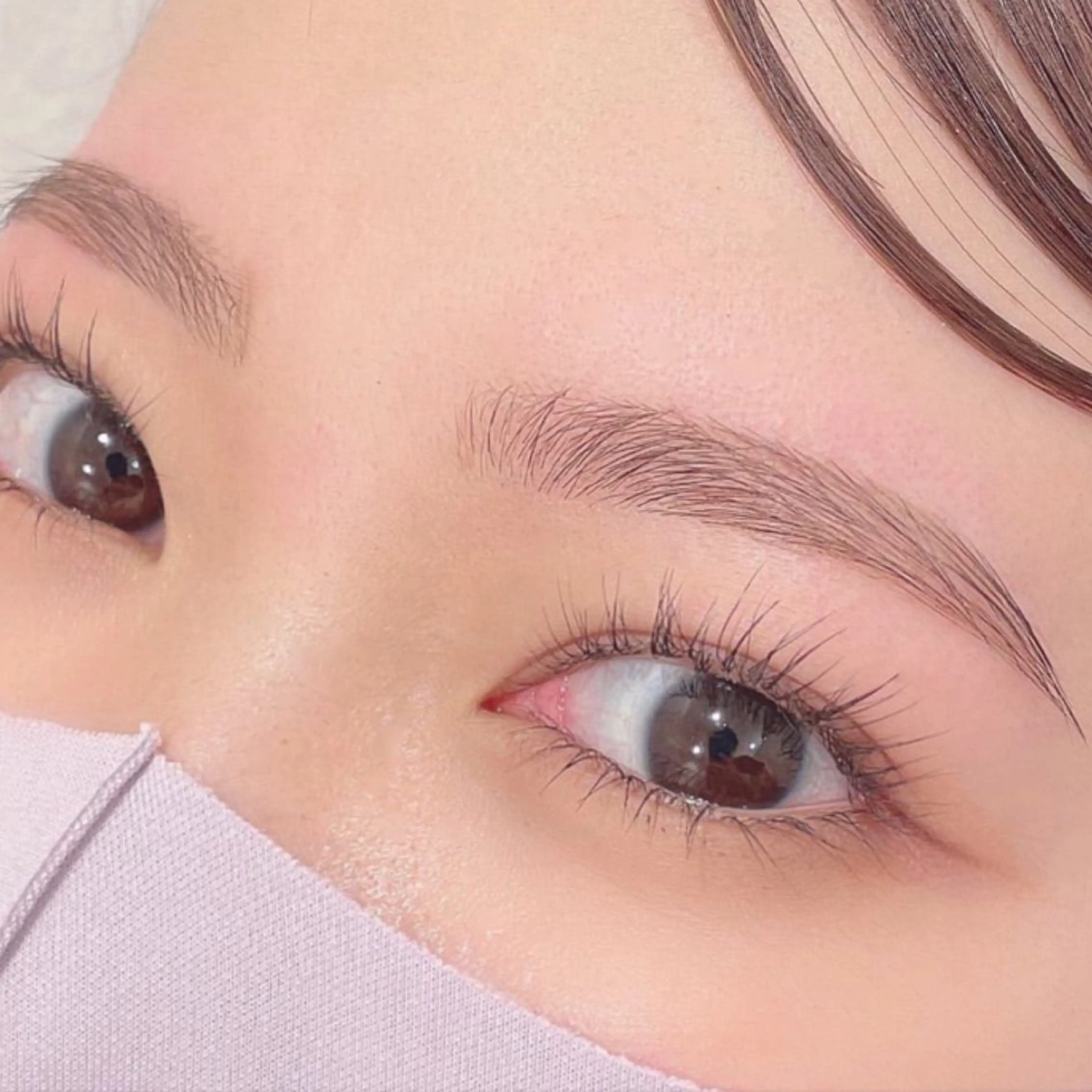 先着100名《平日限定》ミニモ限定特別価格✨眉毛WAXスタイリング(カット・保湿か眉メイク込み)間引き＋500円の写真