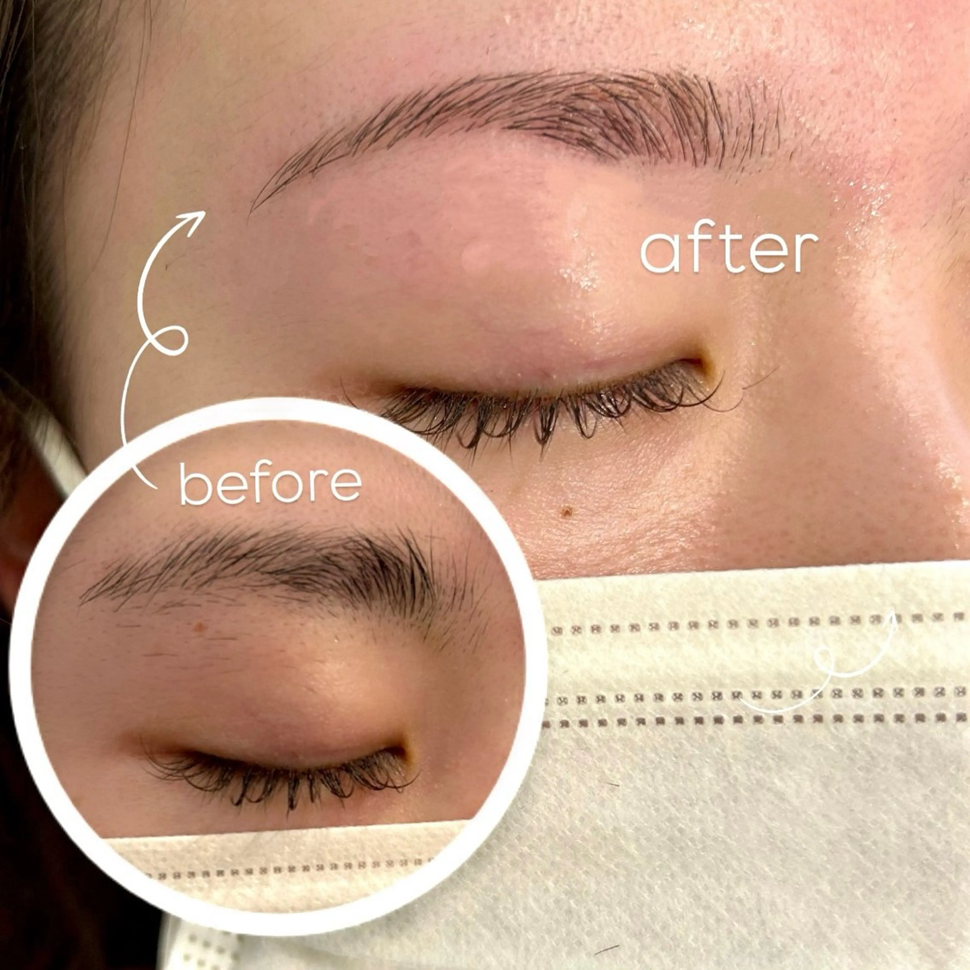 アイブロウ WHITE EYE 堺東/勇 のどかの眉毛・アイブロウイメージ