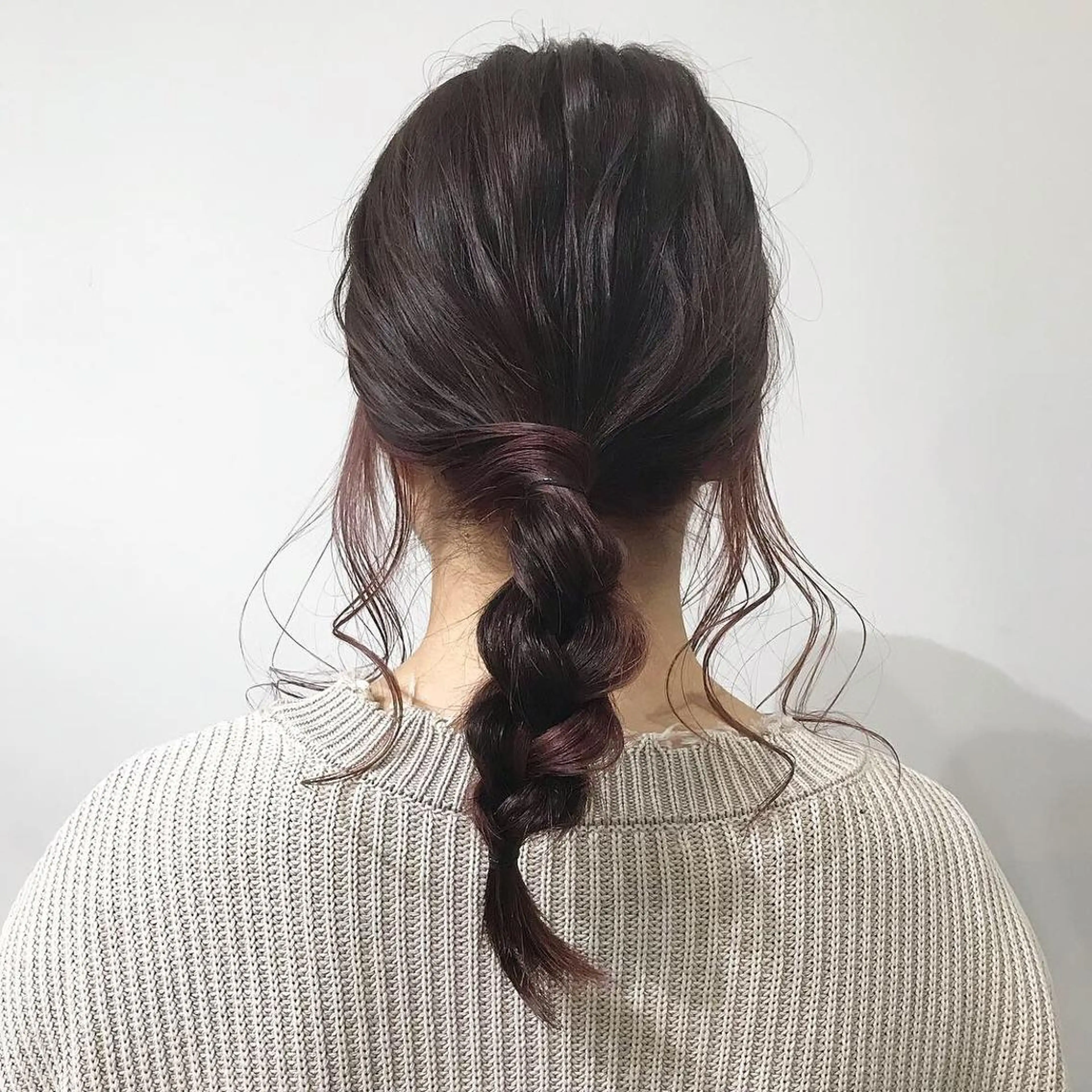 セミロング カラー インナーカラー ヘアカラー トリートメント レイヤー/顔周り /AKARIのヘアスタイル