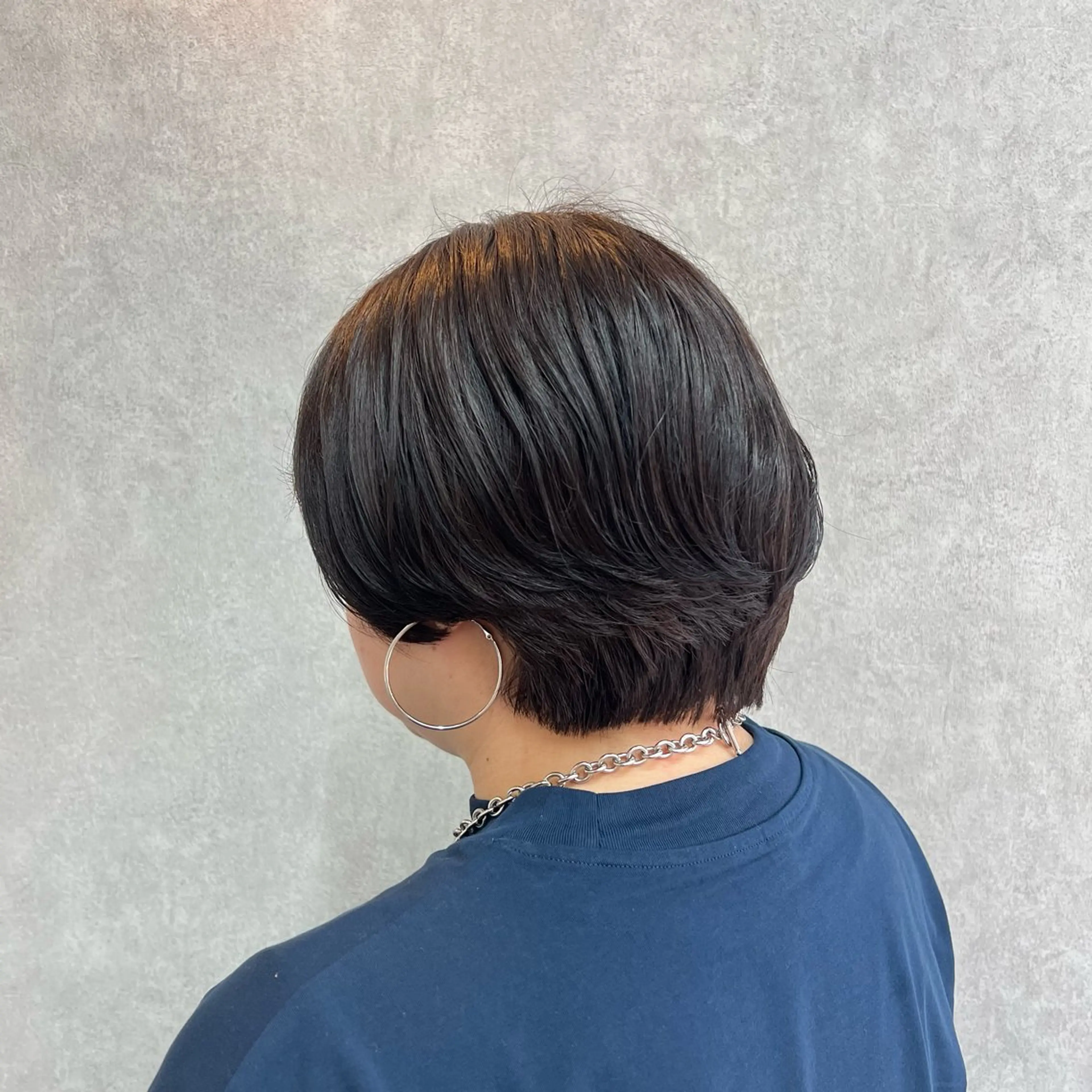 ショート パーマ ボブ ショートヘア 松本 心雪🌱‬のヘアスタイル