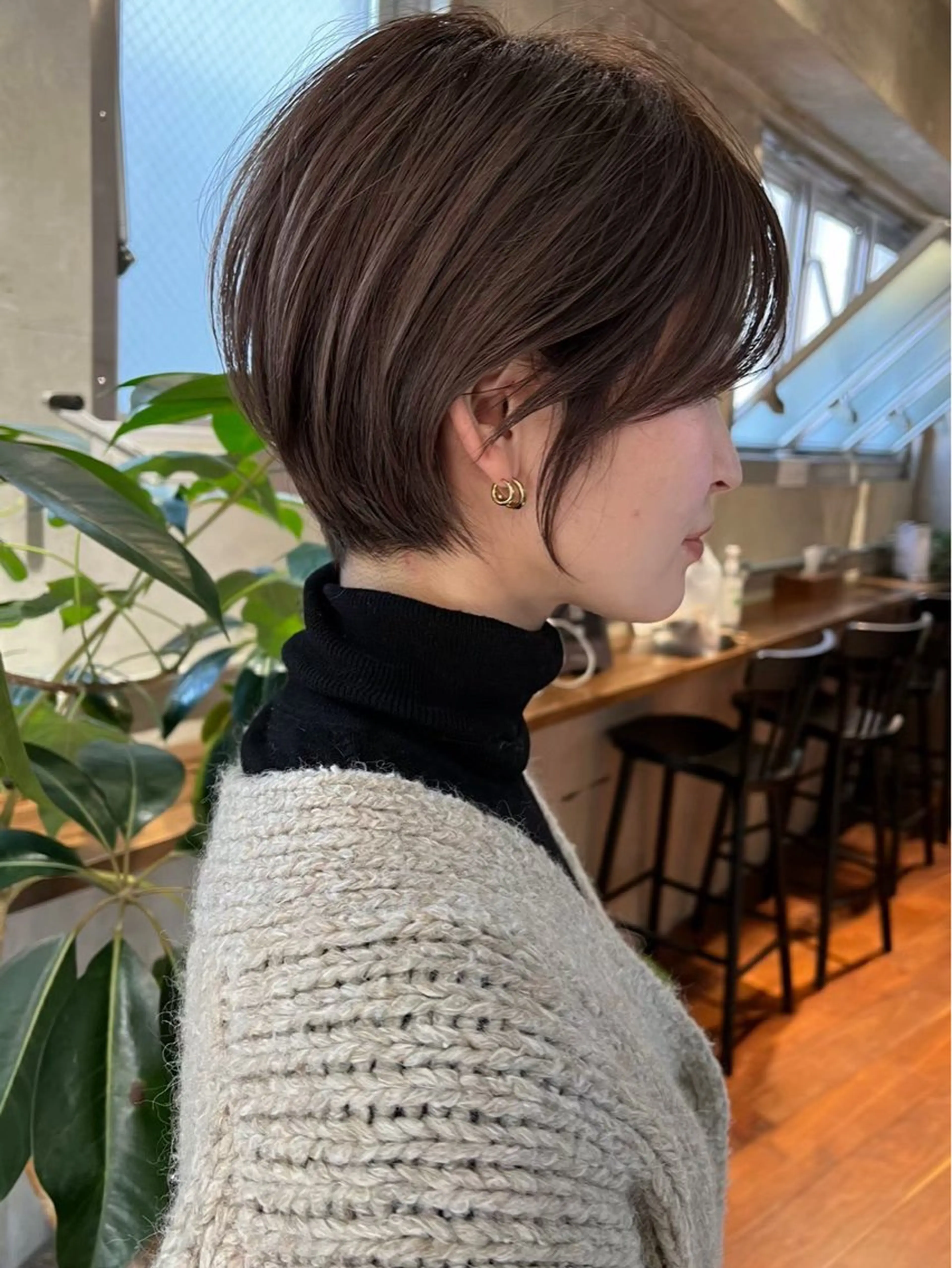 ショート カラー カット ヘアカラー トリートメント ハイライトNo.1☆ ゆうのヘアスタイル