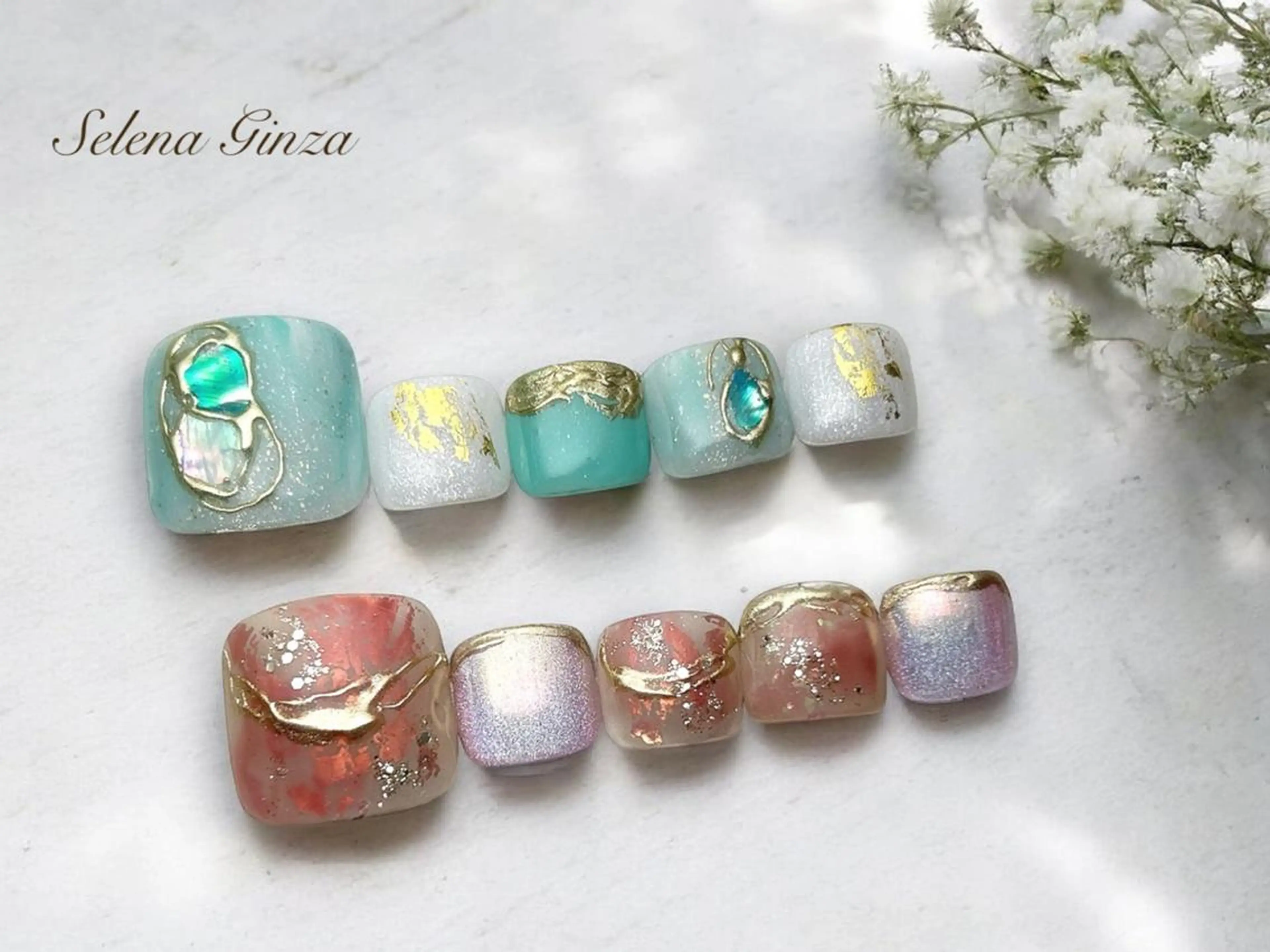 ネイル セレナ銀座 kandaのネイルデザイン