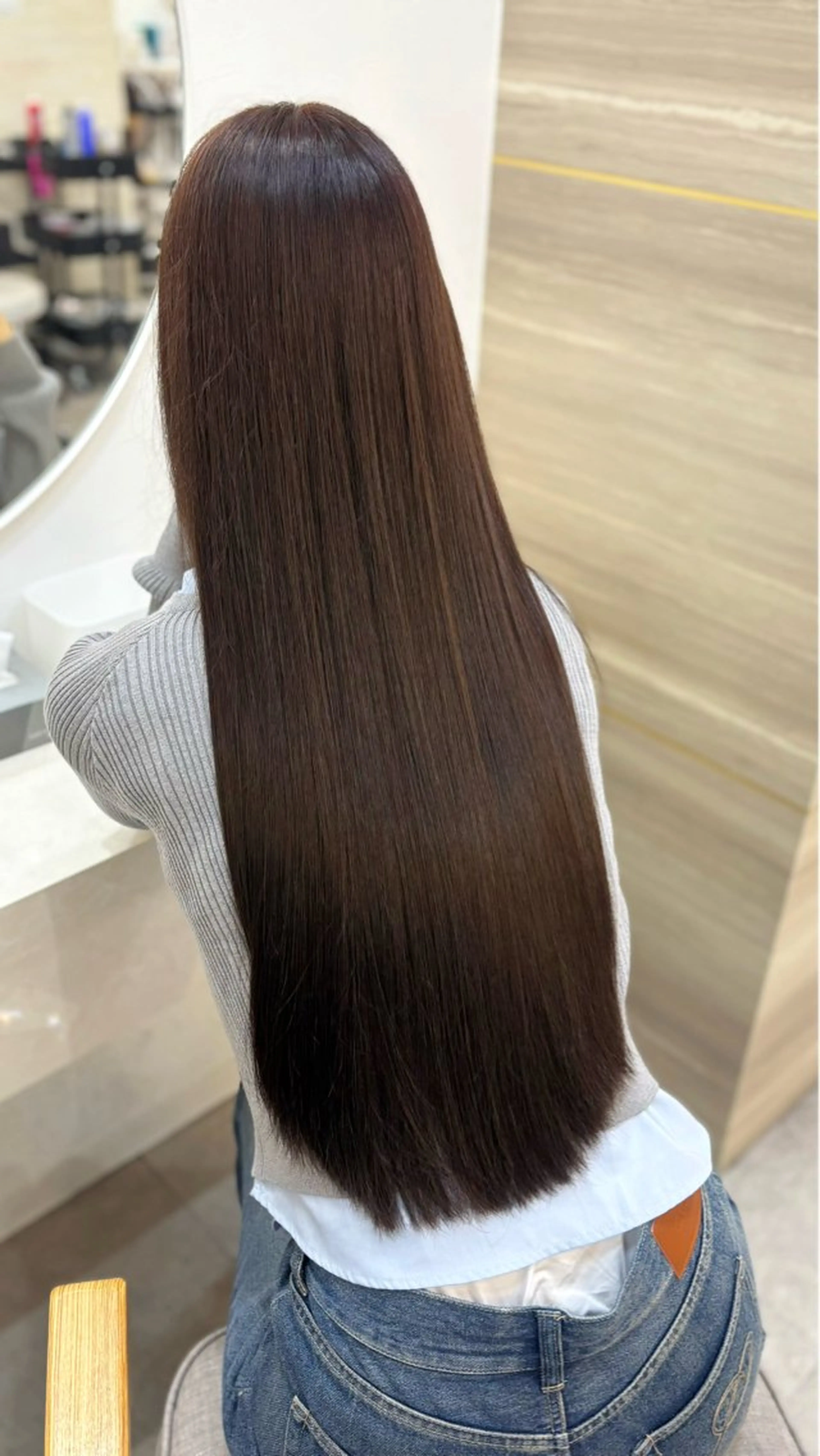 ロング カラー himari/カラー モデル募集🤎/熊谷のヘアスタイル