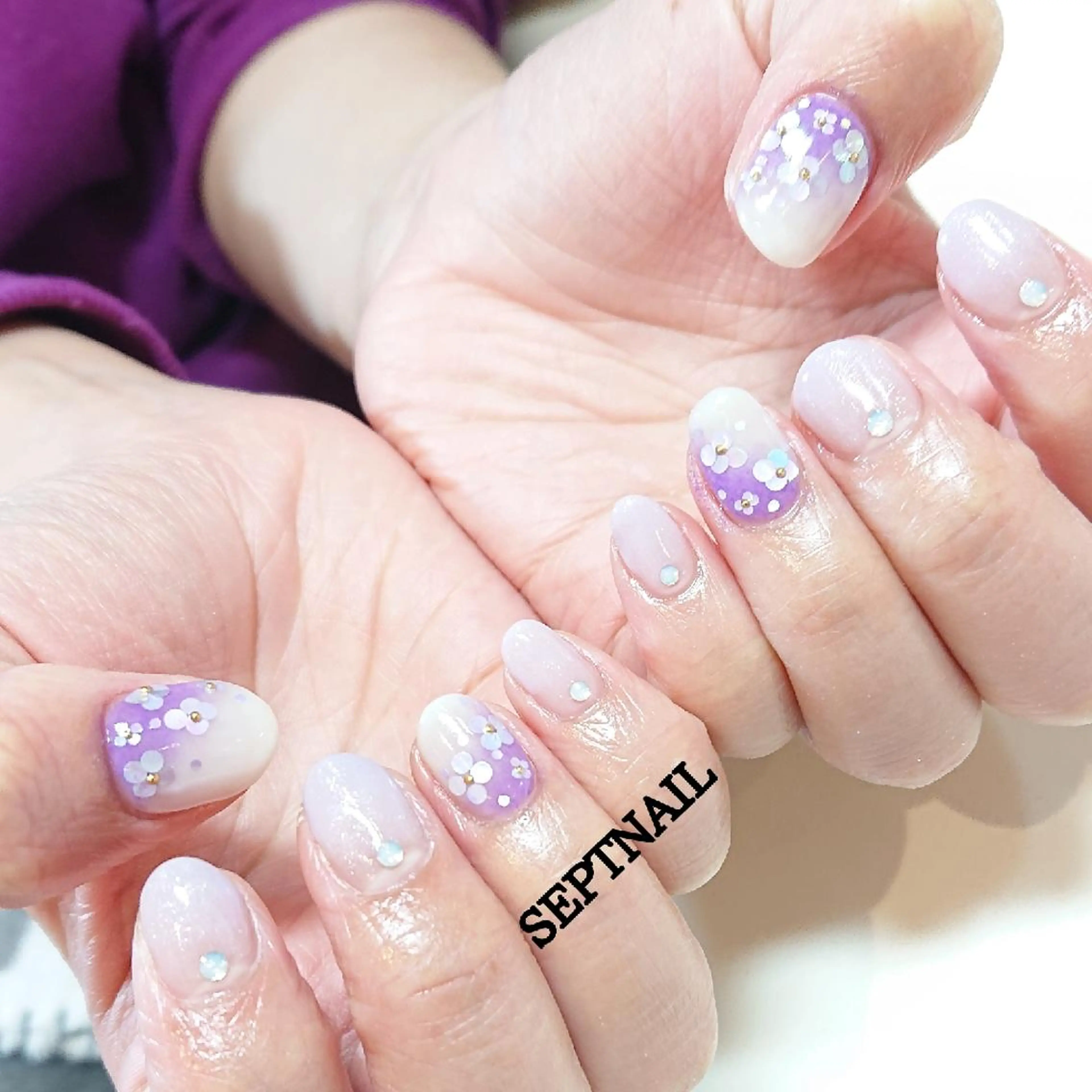 ネイル SEPTNAIL 中澤のネイルデザイン