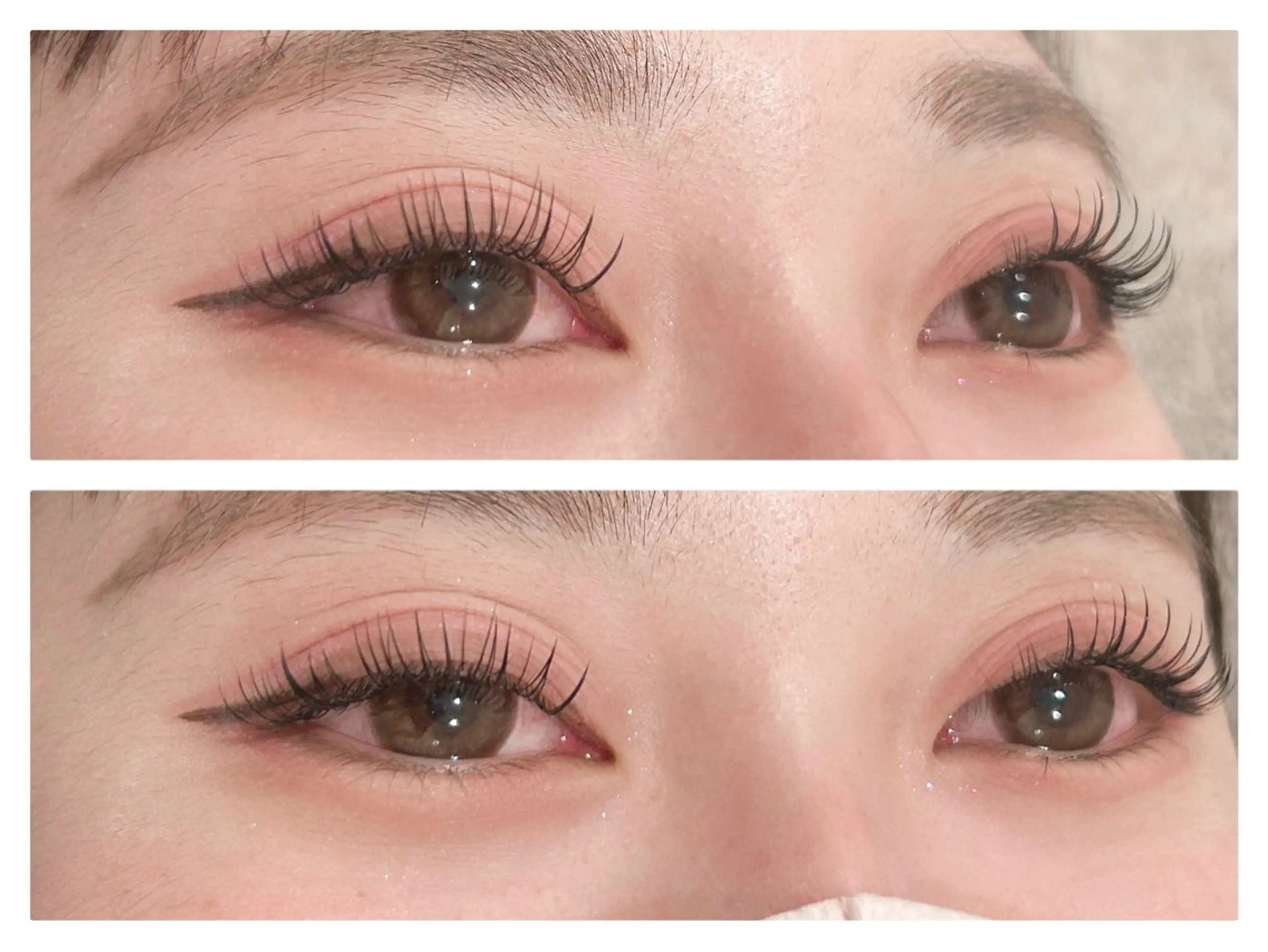 マツエク・マツパ 束感まつ毛 マツエク 透明感カラー💙 束感マツエク🪼海月のマツエク・マツパデザイン