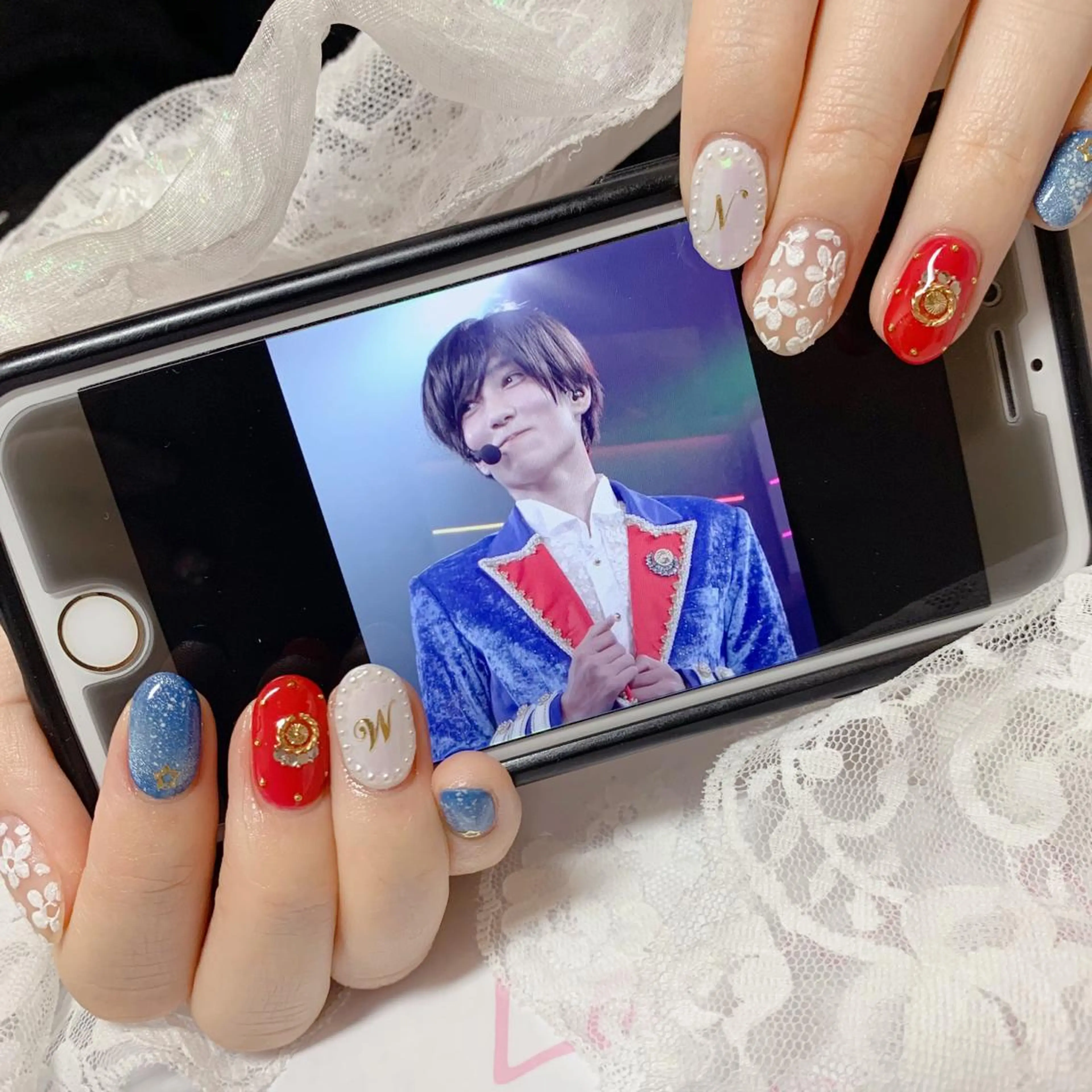 ネイル La neige* yuki 🥯🍑のネイルデザイン