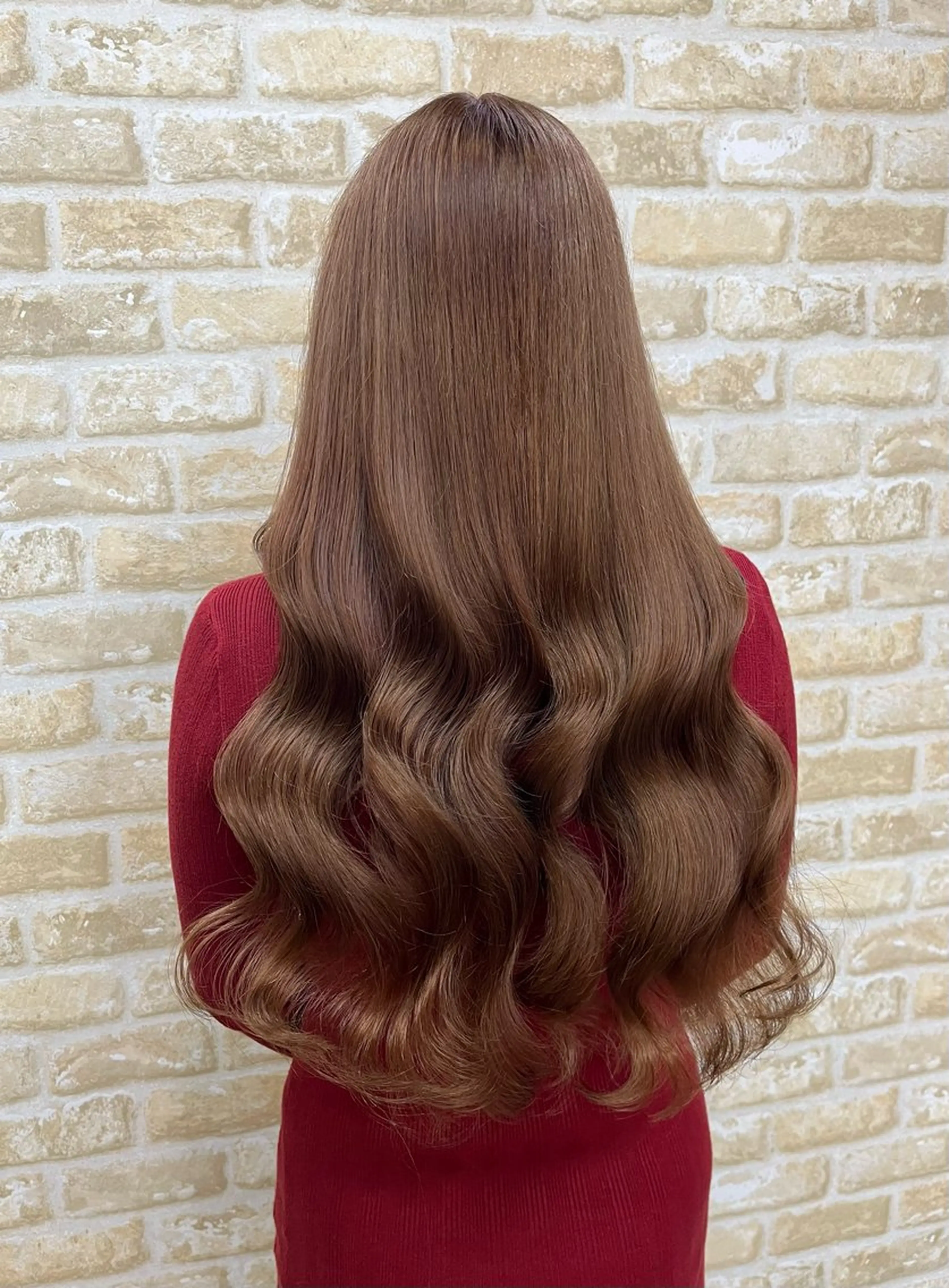 ロング 大西 瑠奈のヘアスタイル