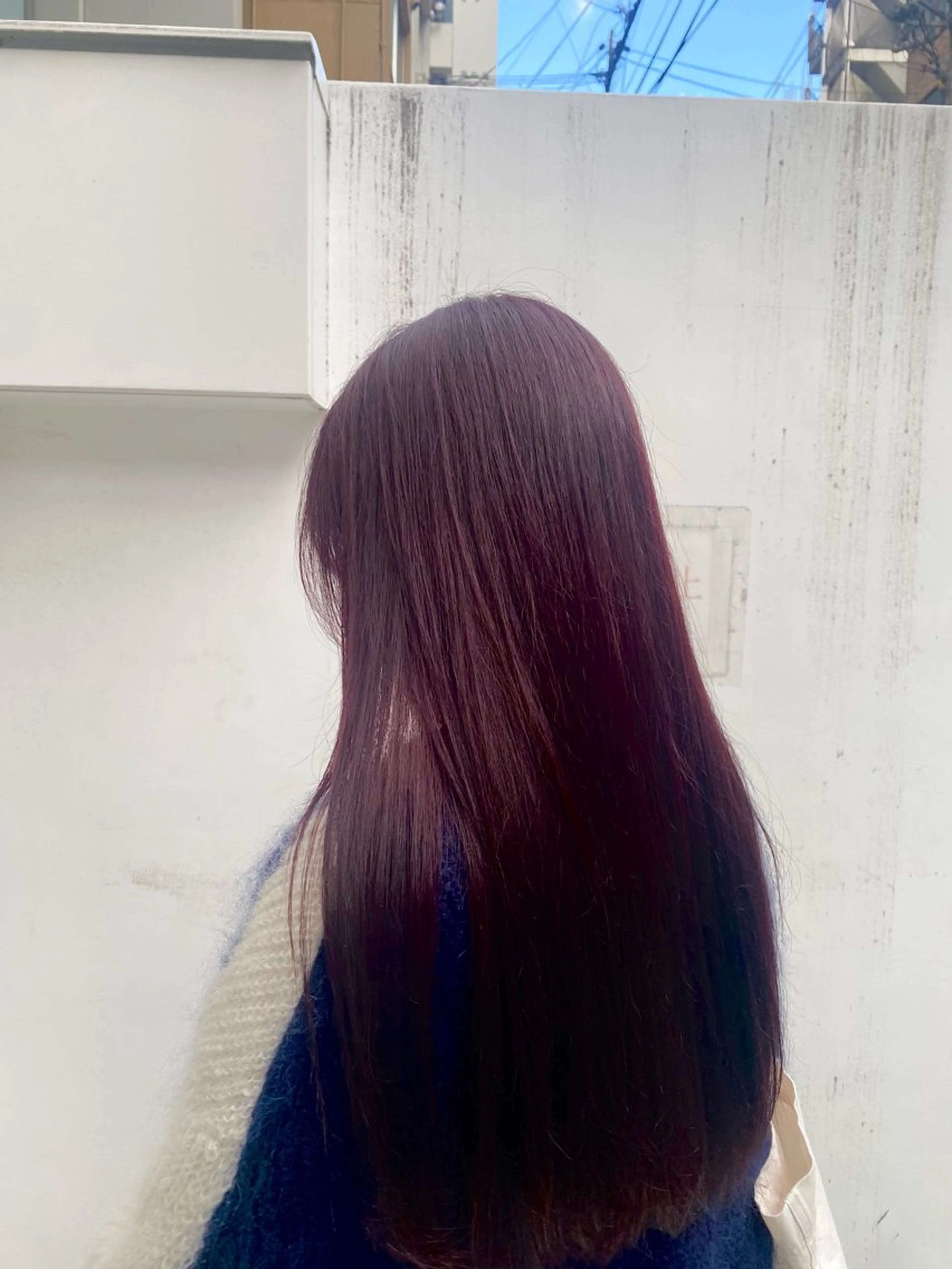 カラー レイヤー/ハイトーン ヒガシサヨのヘアスタイル