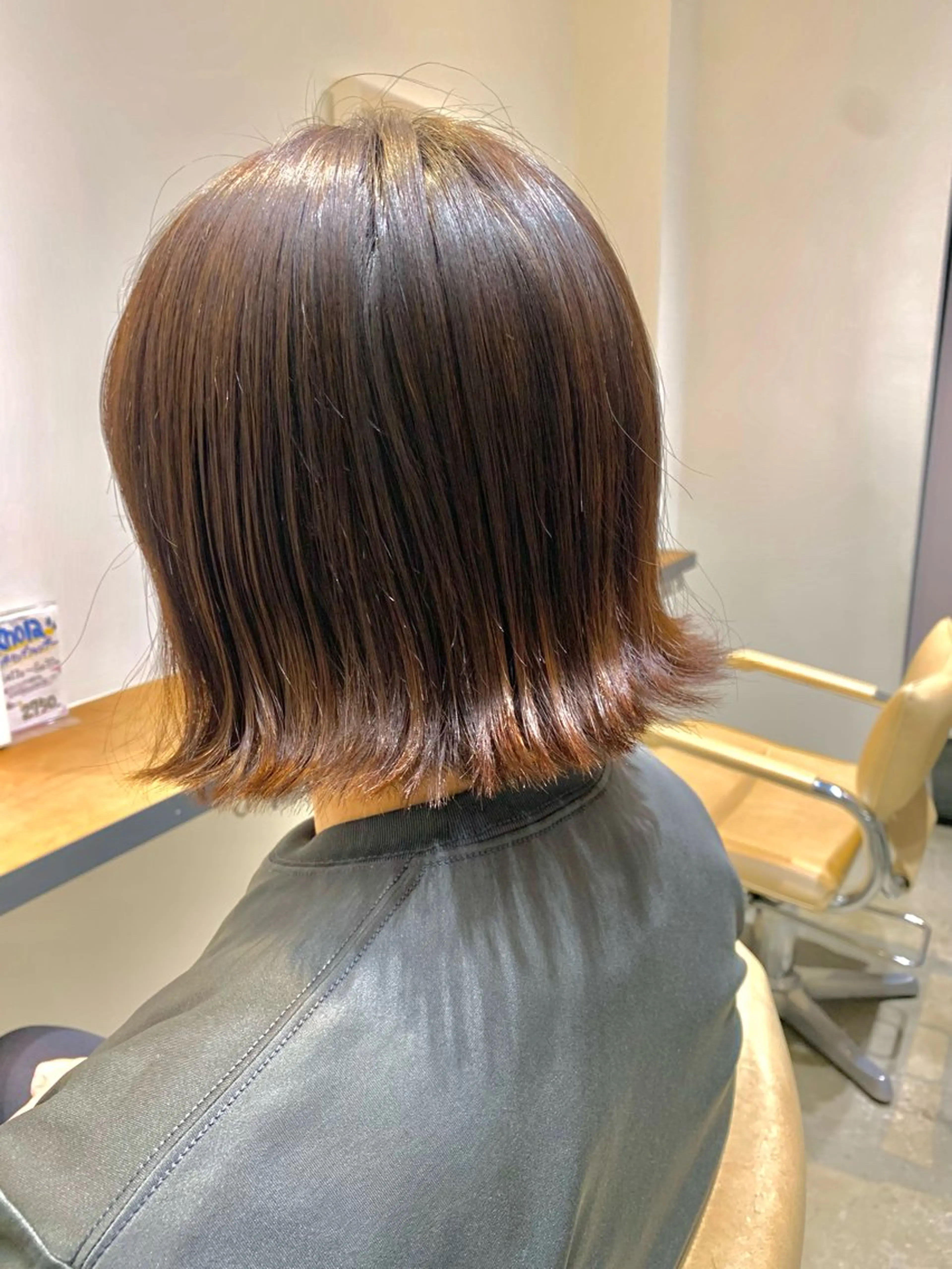 ミディアム ボブ 外ハネヘア 水戸/似合わせカット /Rukaのヘアスタイル