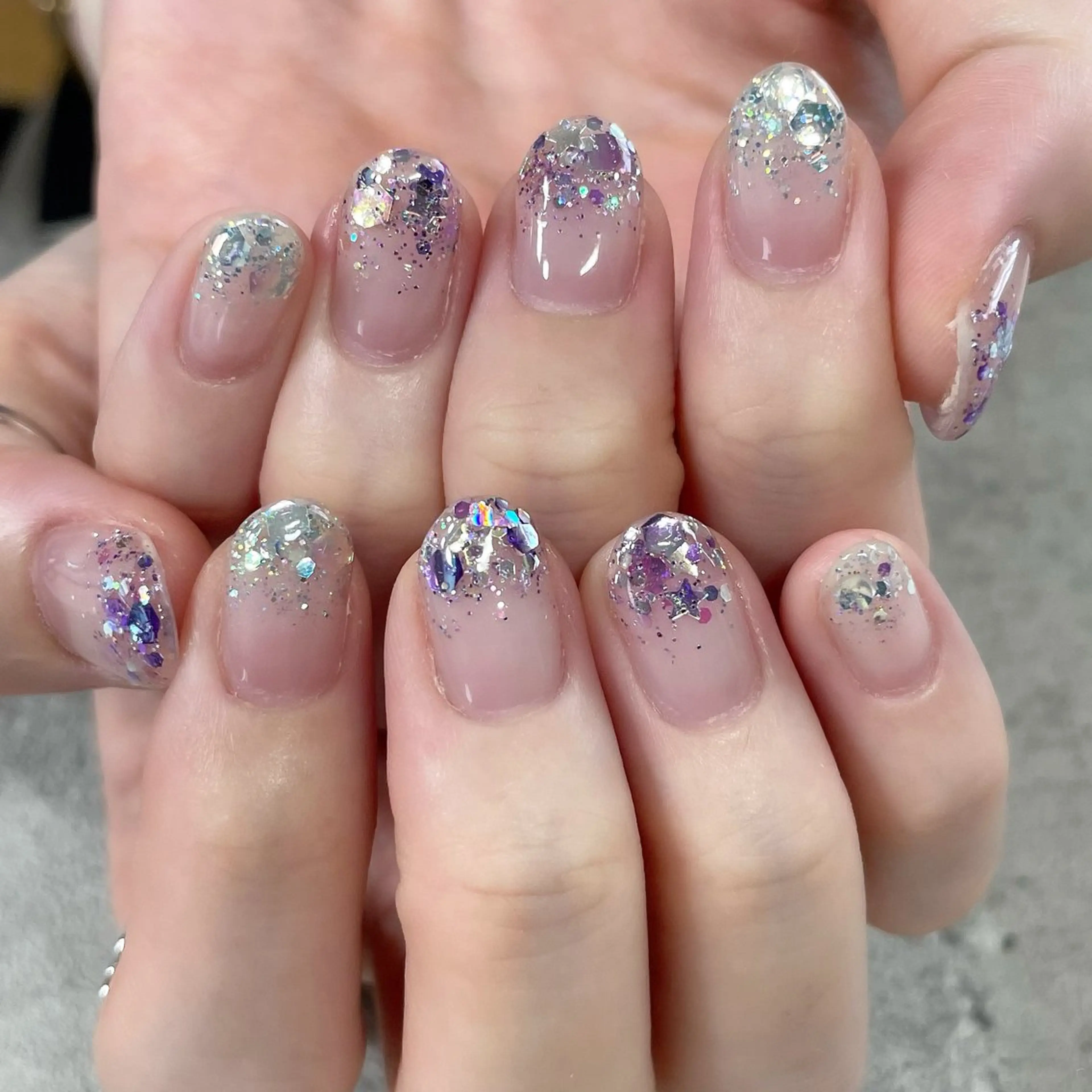 ネイル ジェルネイル シンプルネイル 東 千夏のネイルデザイン