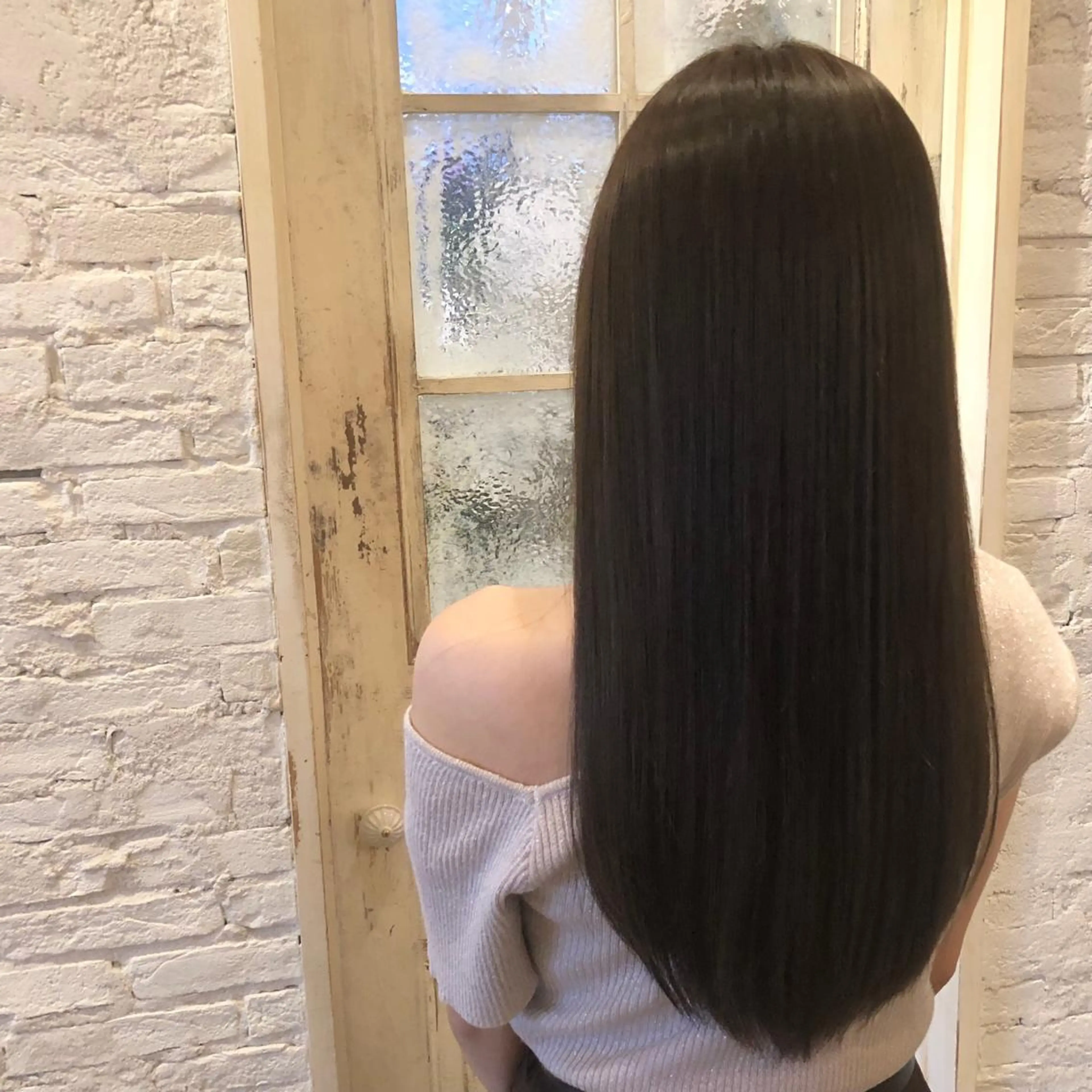 ロング 🫧ハイトーン/ レイヤー/望月涼🫧のヘアスタイル