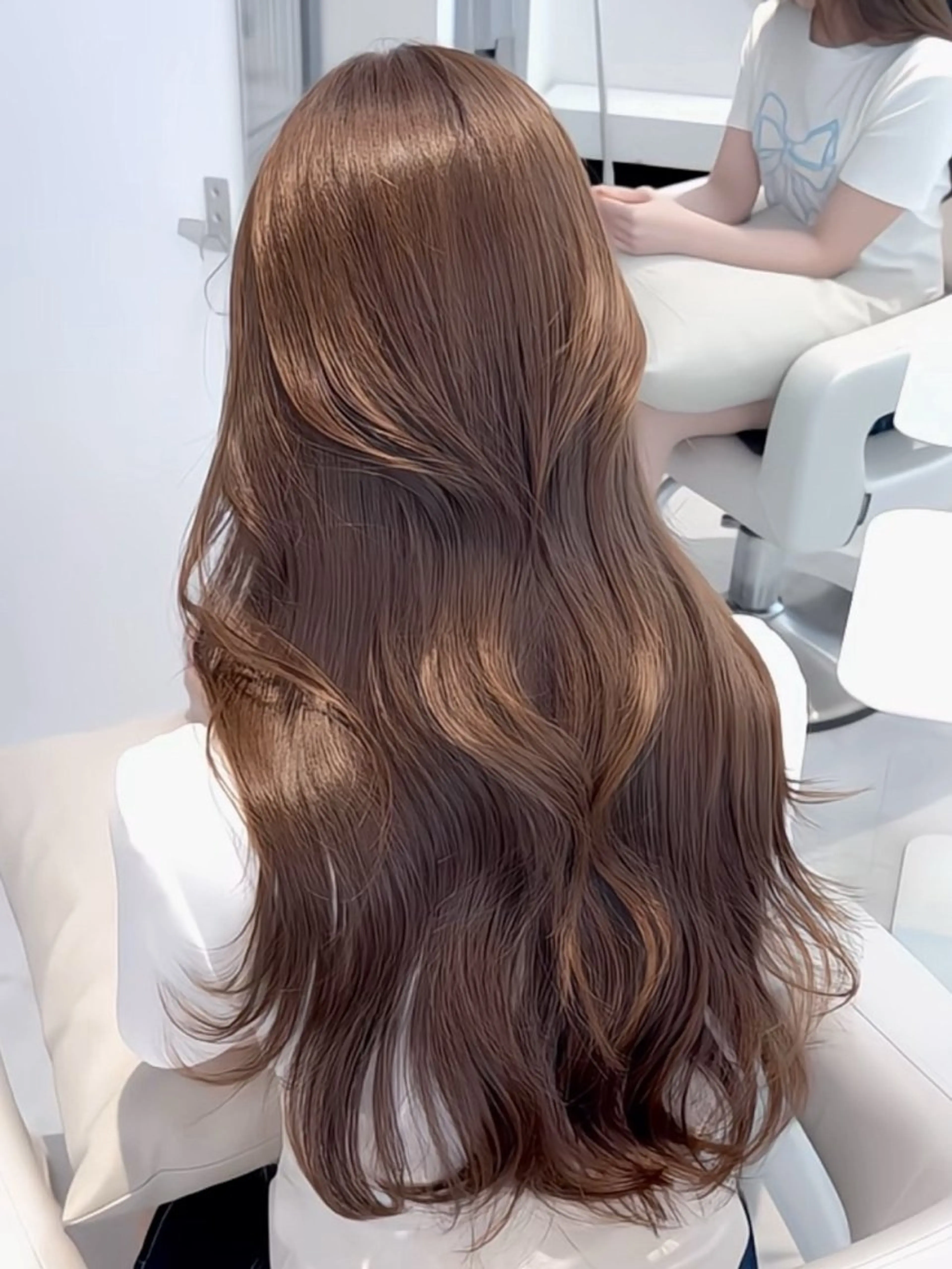 【限定価格】圧倒的艶✨艶髪カラー+トリートメント💫の写真