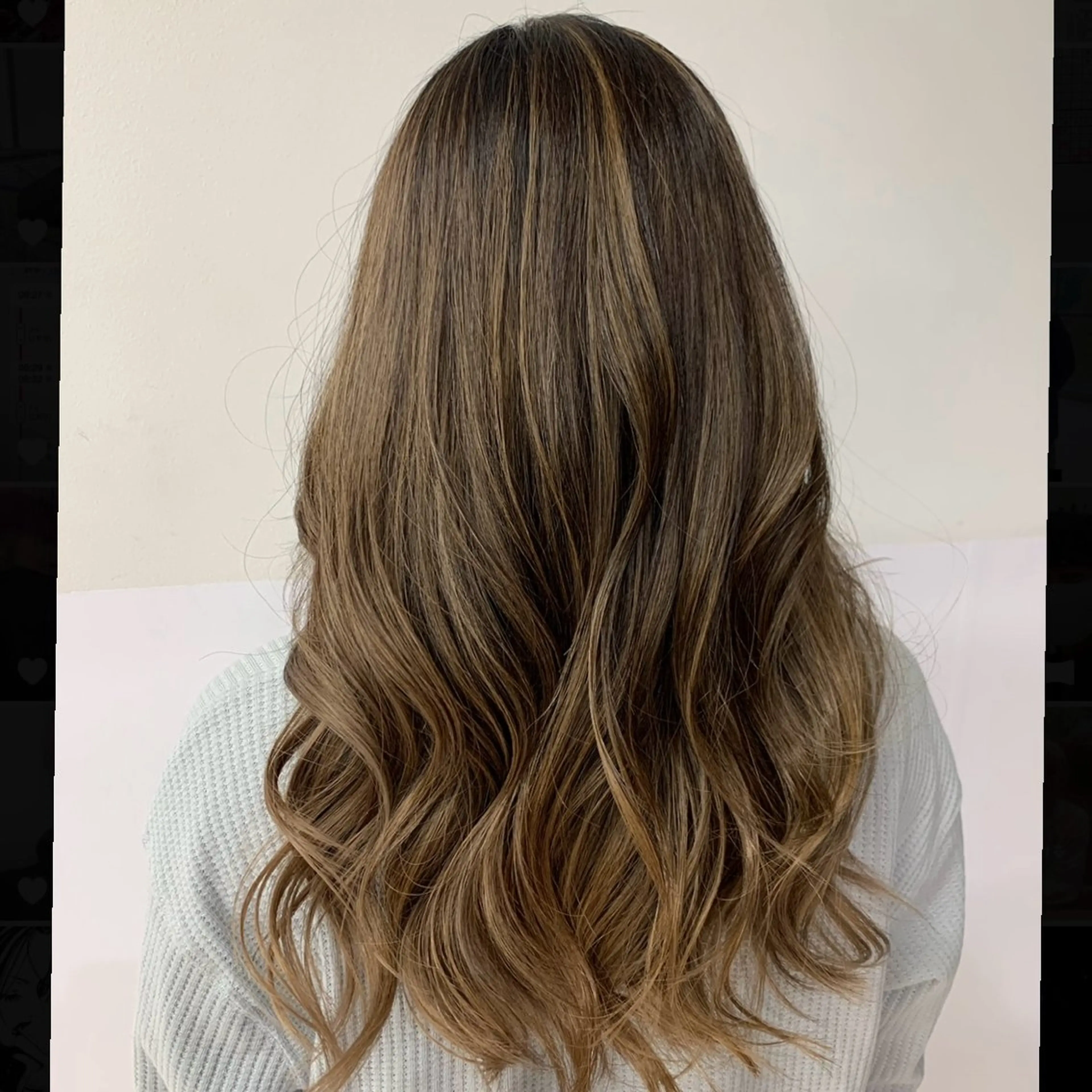 セミロング 高橋 沙央のヘアスタイル