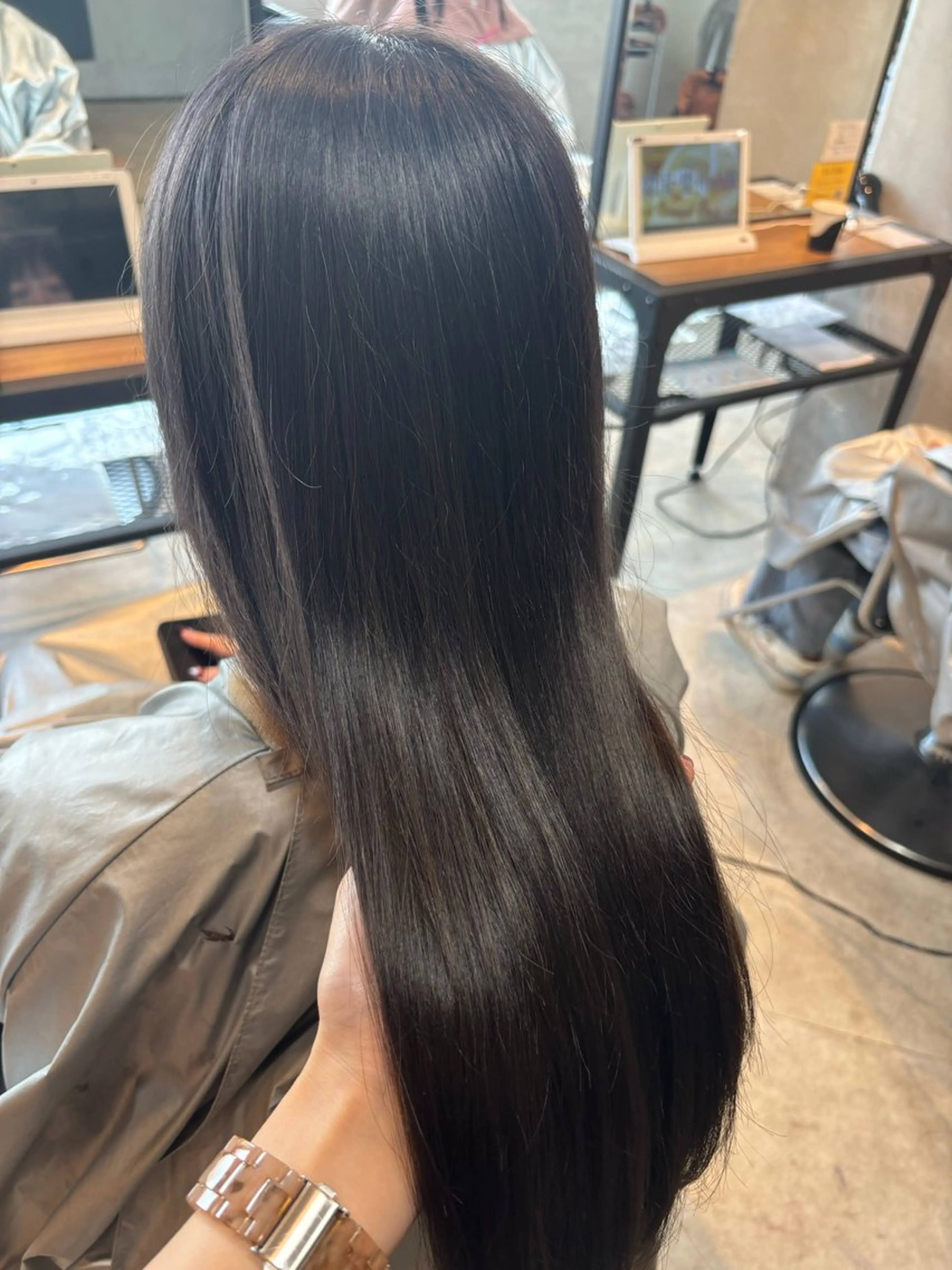 カラー トリートメント La fith hair liebe 京都駅前店所属・京都駅☆髪質改善 🎀アミ🎀のヘアスタイル