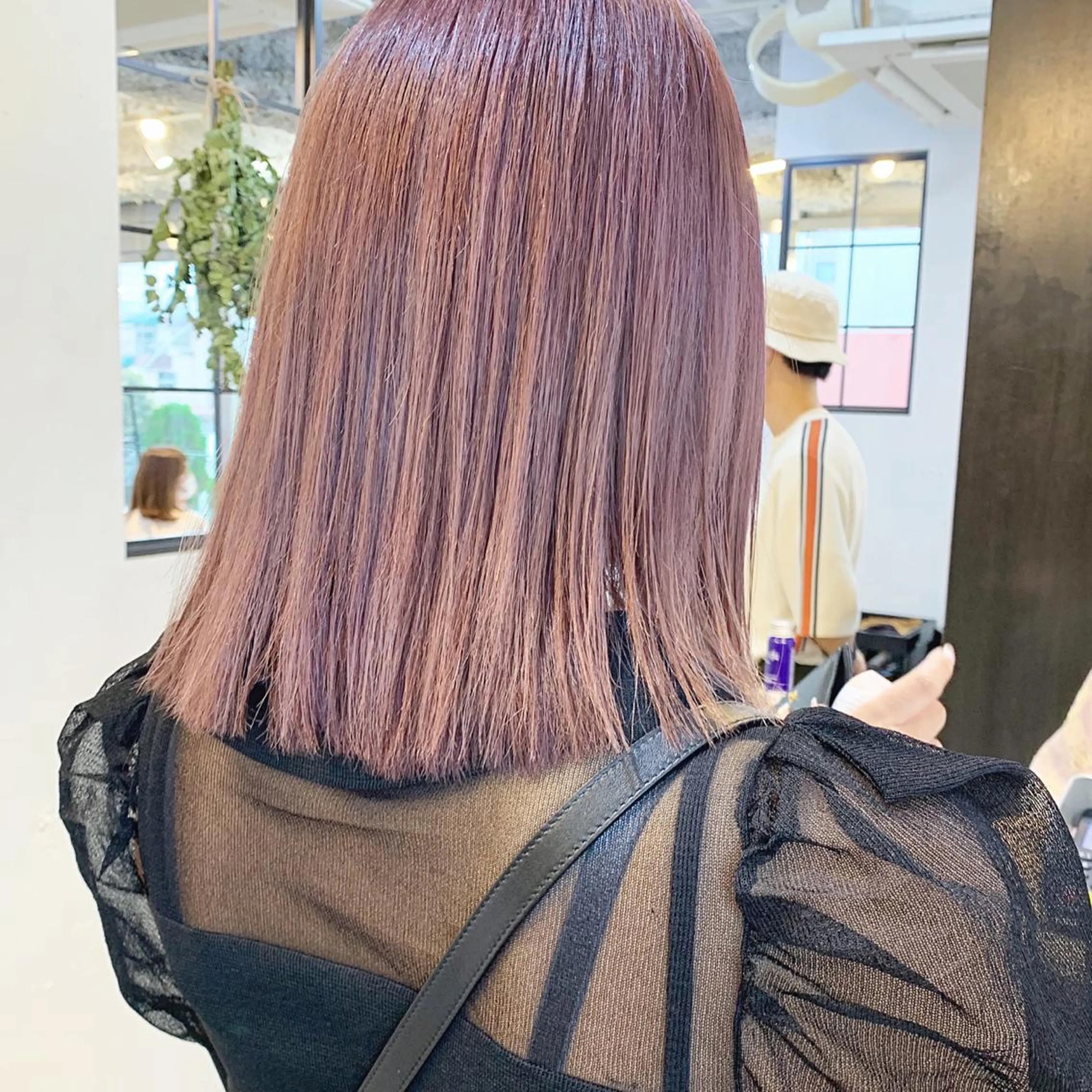 ミディアム カラー ヘアカラー Sana / 韓国ヘア / カラーのヘアスタイル