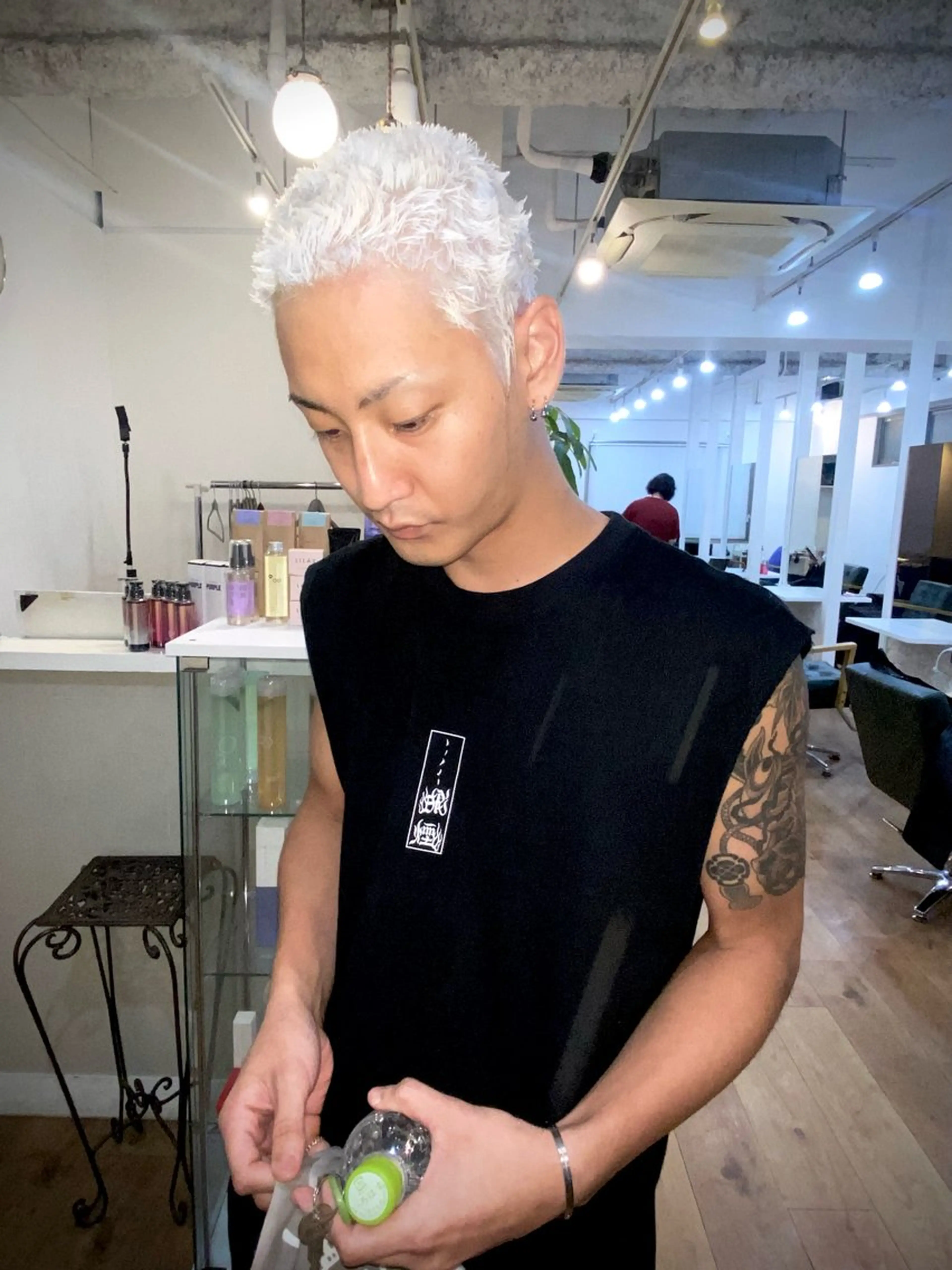 ショート habitt所属・Fu jiのヘアスタイル