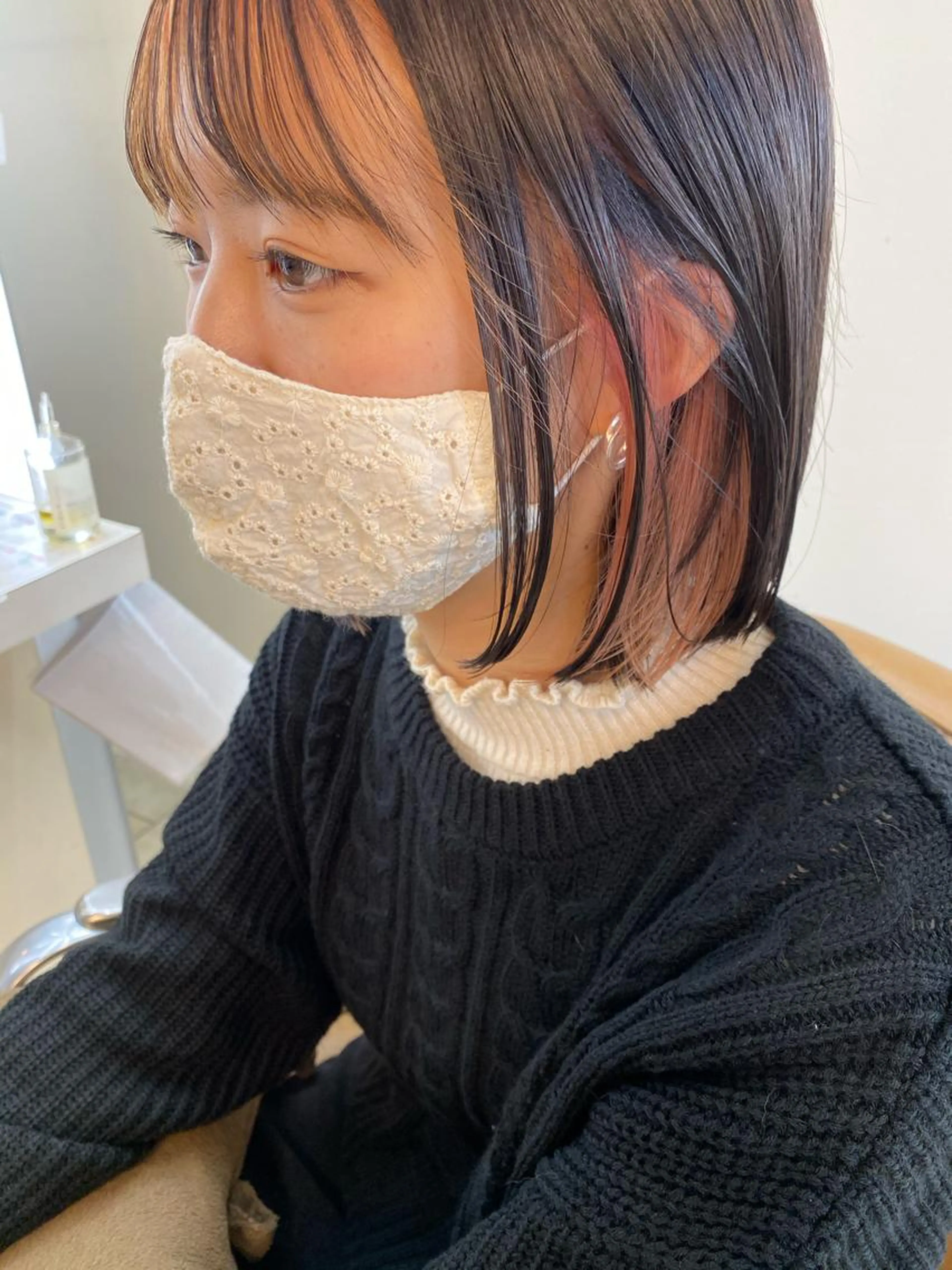 《小顔になれる》似合わせカット＆シャンプーの写真