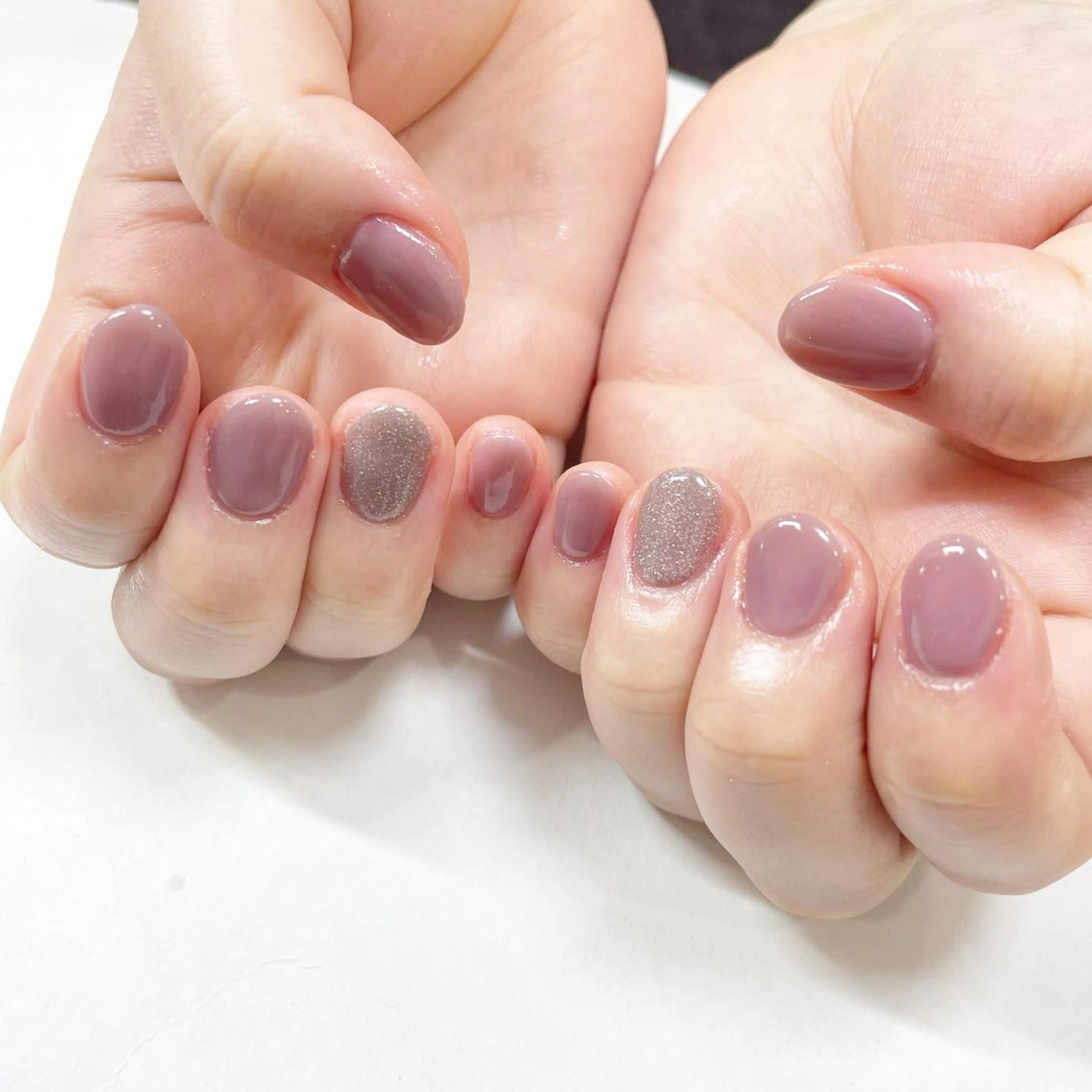 ネイル ワンカラーネイル ハンドネイル Minami 🍓のネイルデザイン