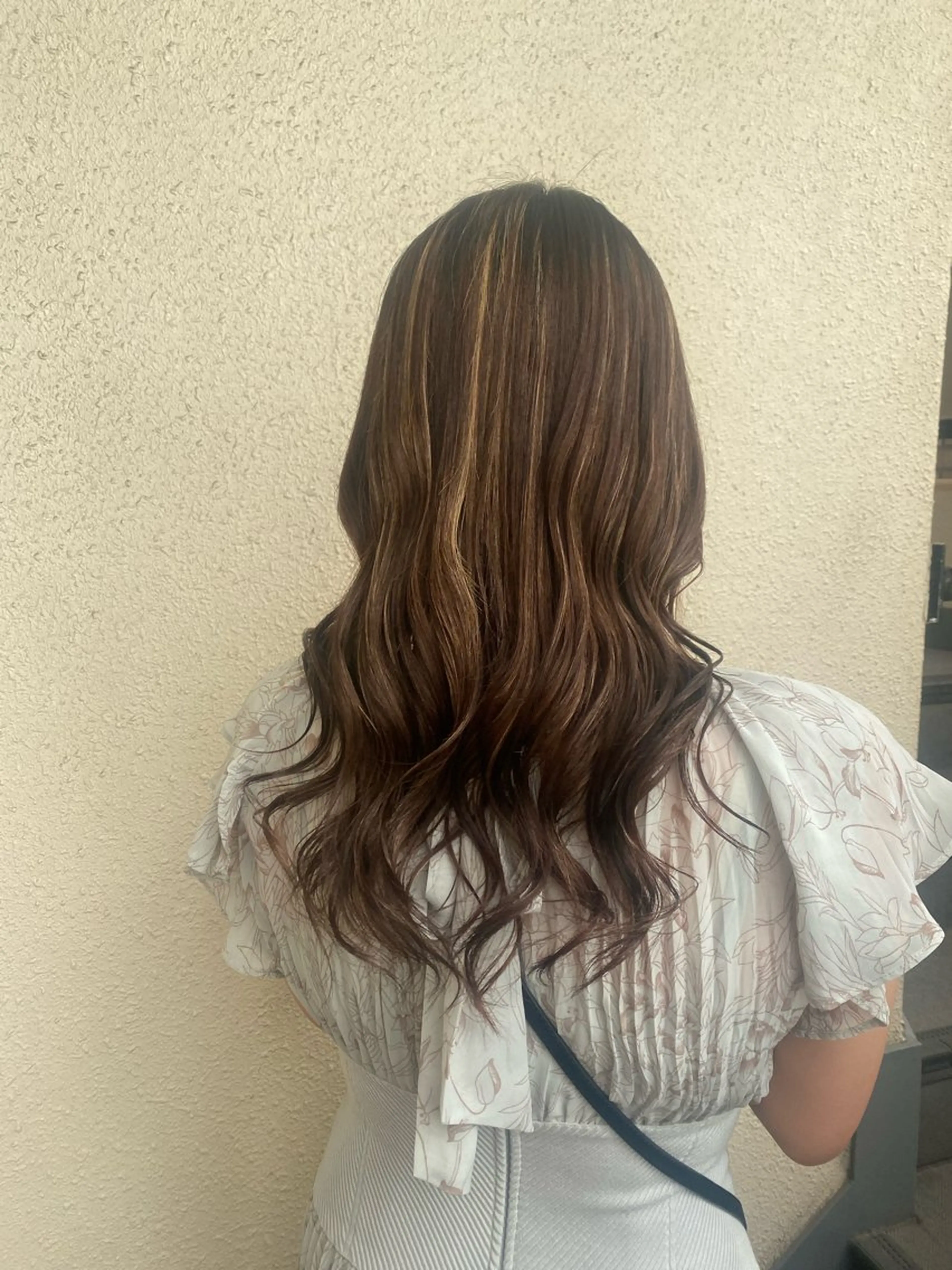 ロング カラー ブリーチカラーと、髪 質改善。HARUKAのヘアスタイル