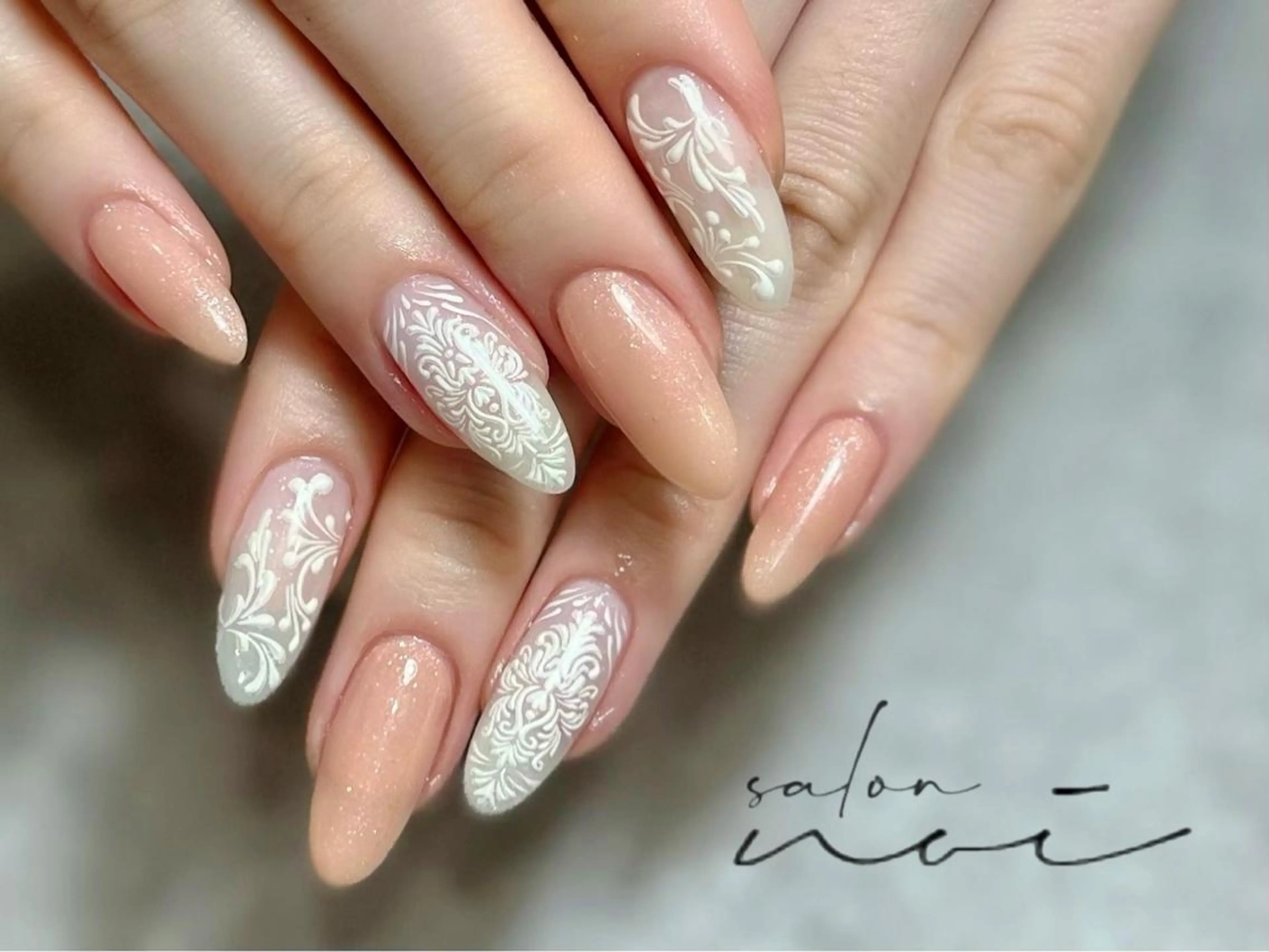 ネイル レース salon noi所属・salon noiのネイルデザイン