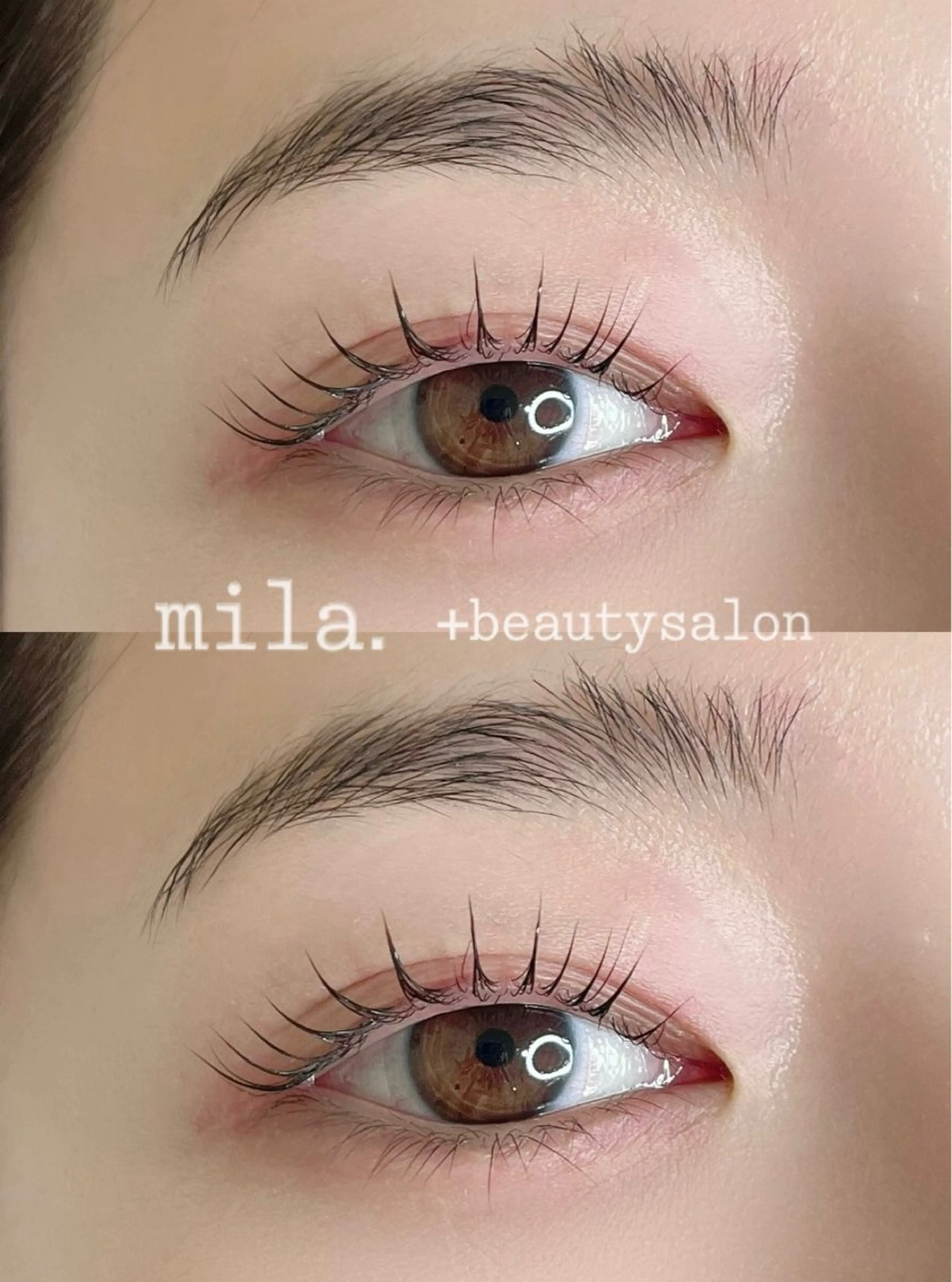 マツエク・マツパ マツパ 【 mila.】河嶋 菜月のマツエク・マツパデザイン