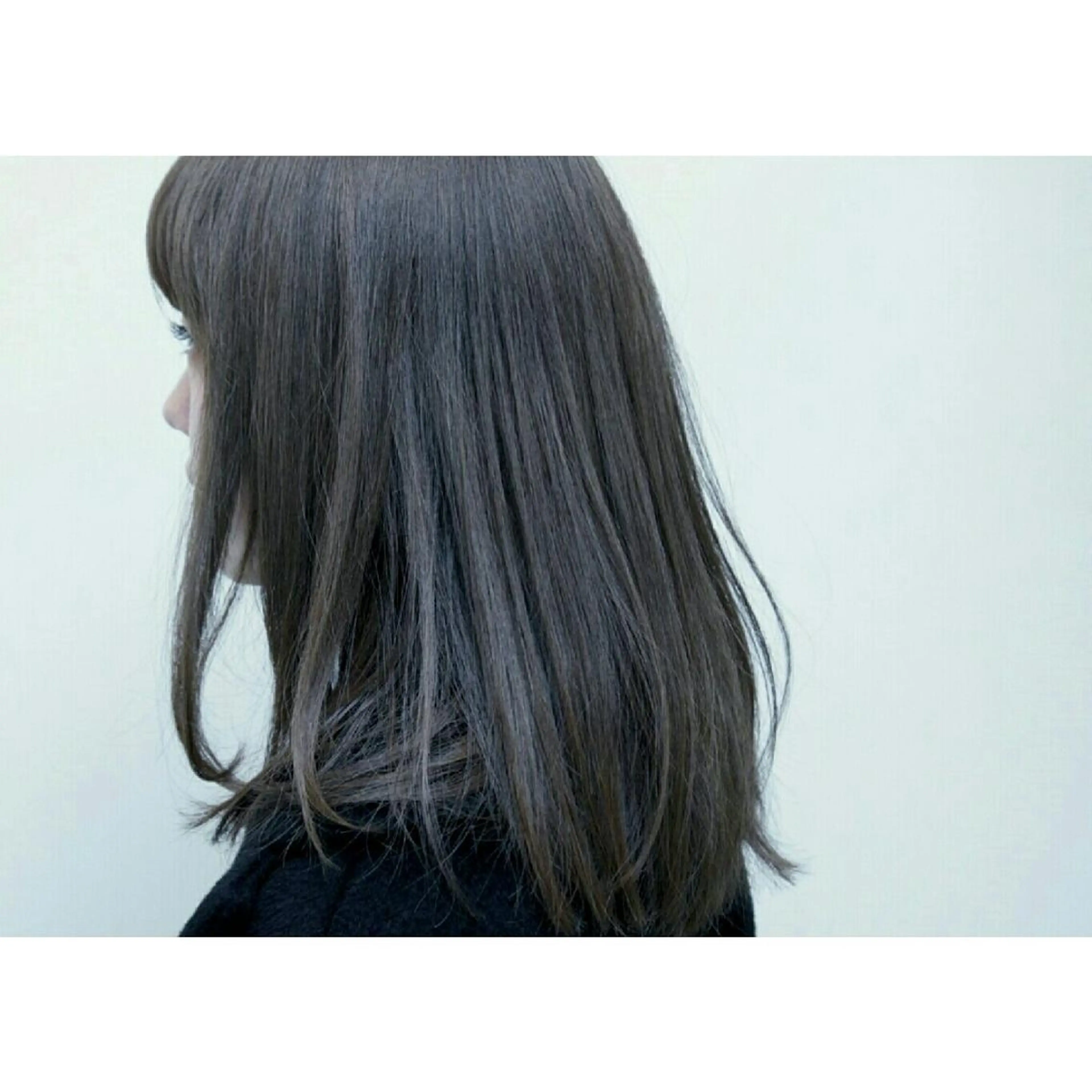 カラー Click所属・クニモトハルナ ボブ/柔らかカラーのヘアスタイル