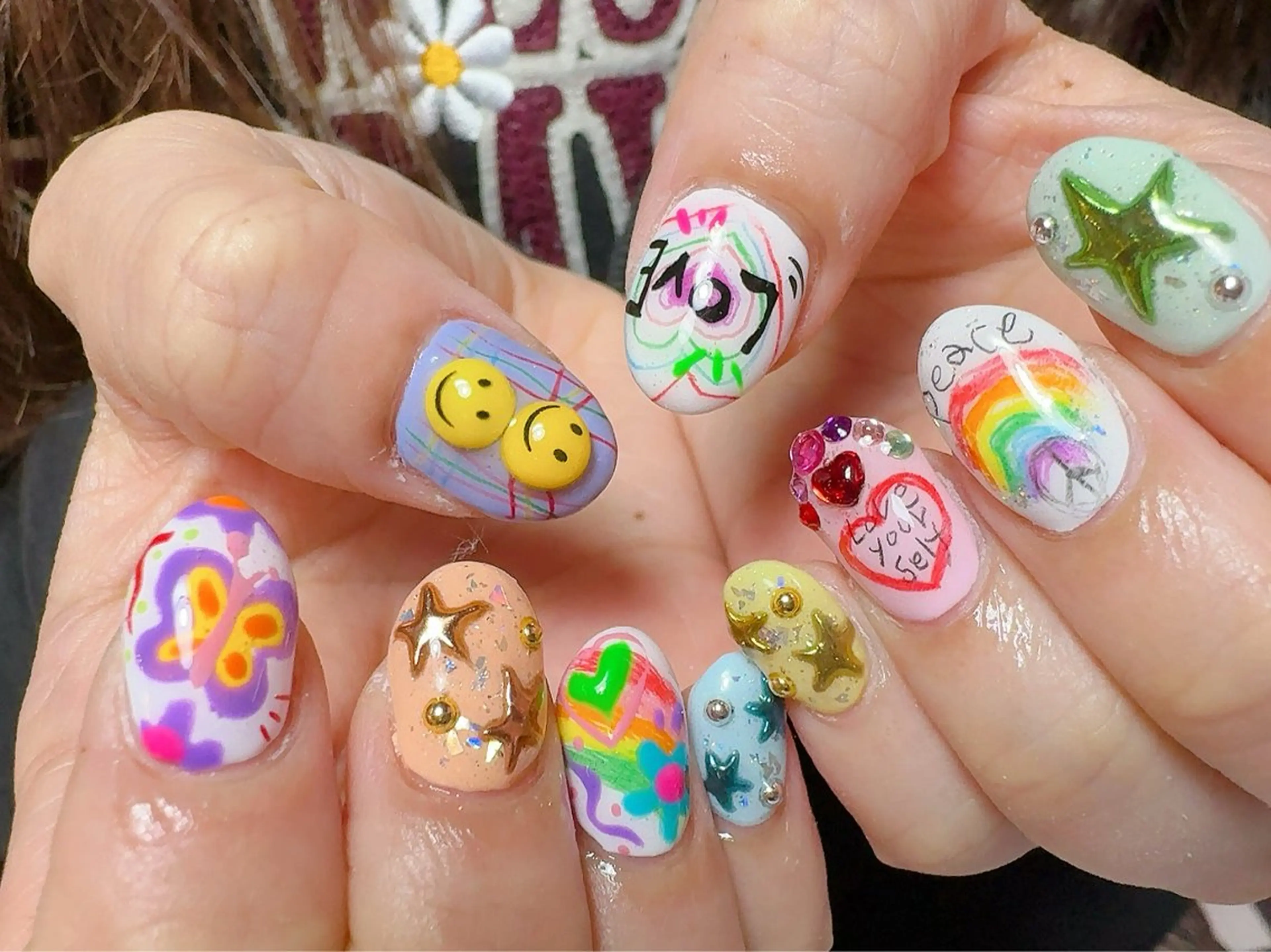 ネイル ハンドネイル Nail Atelier IamI所属・アイアムアイ 大村磨衣のネイルデザイン