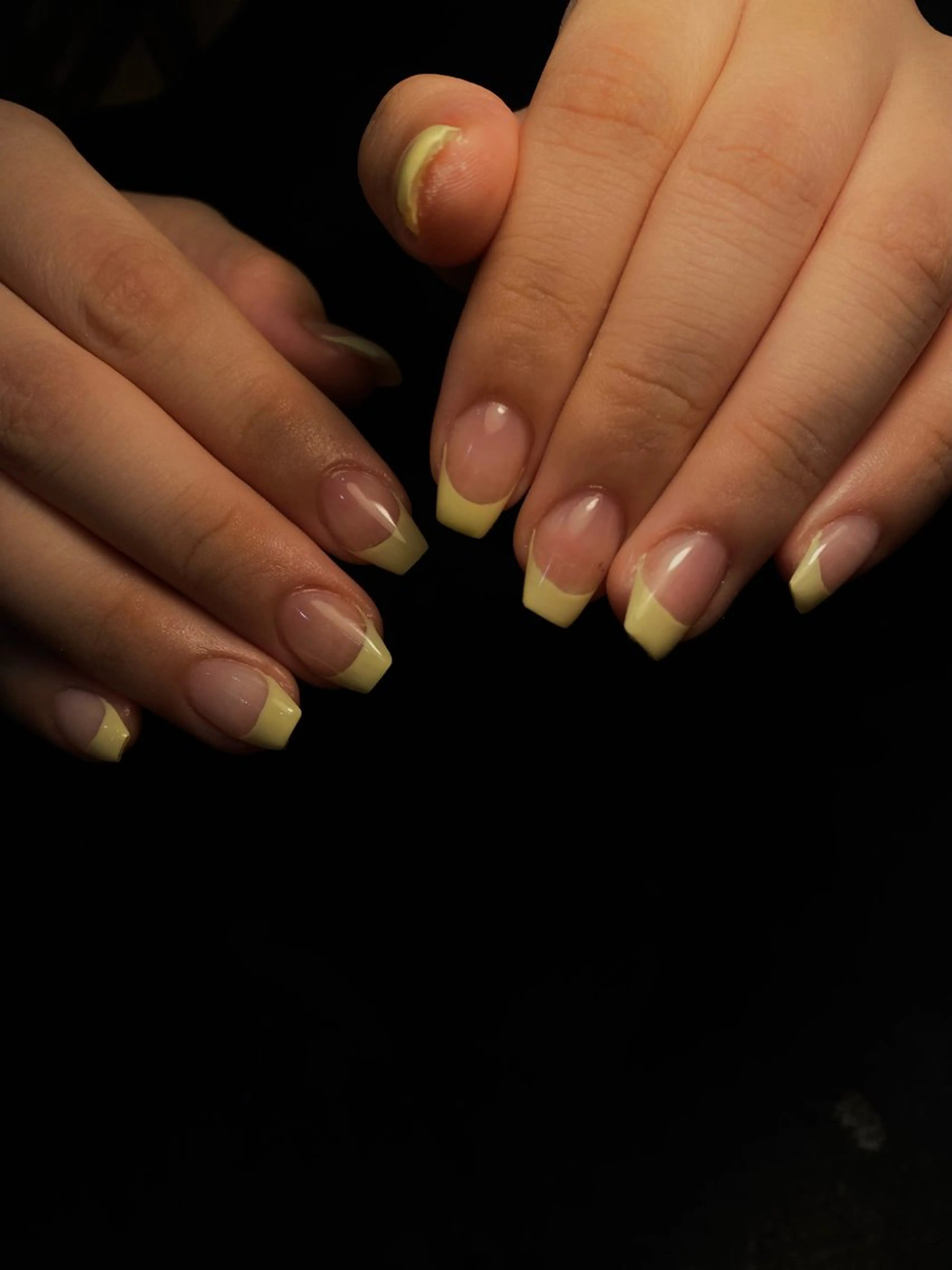 オフ無フレンチ.ベースカラー有り【何回でも自店、他店様共にオフ無料】の写真