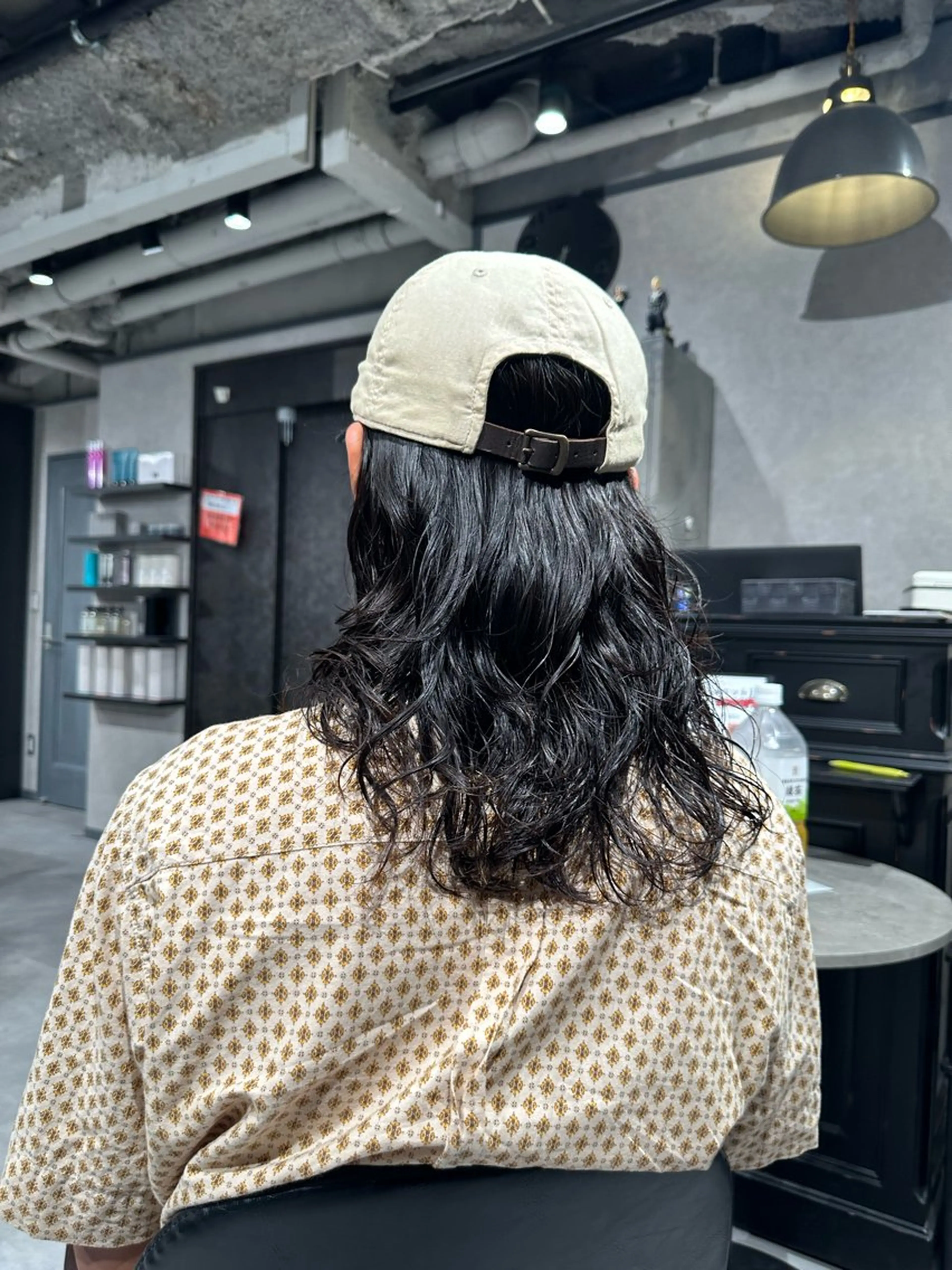 ロング パーマ ヘアアレンジ メンズ NEXT NEO所属・メンズヘア静岡 ✂︎Ryuheiのヘアスタイル