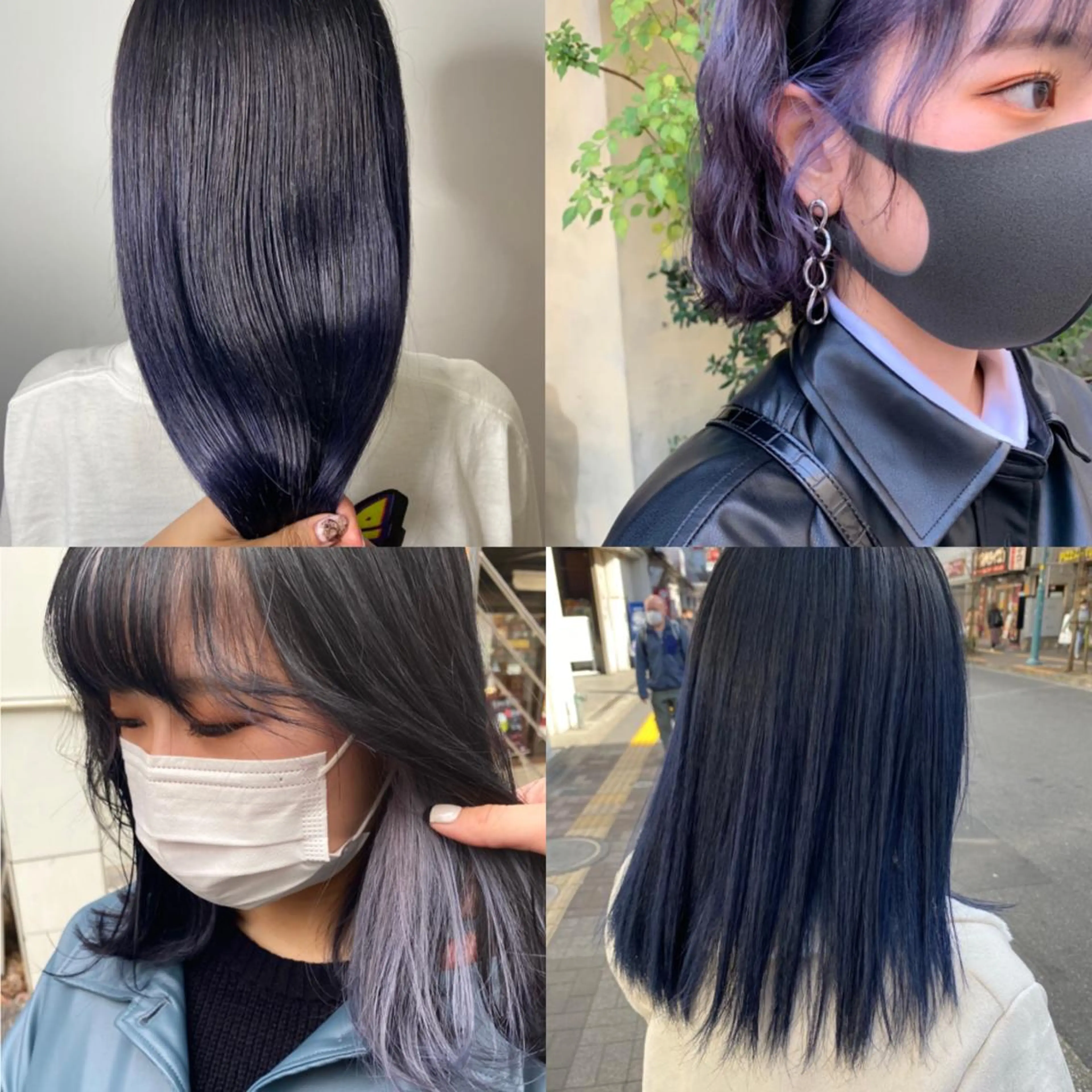 カラー ニュアンスネイル/ ボブ/まちゃこのヘアスタイル