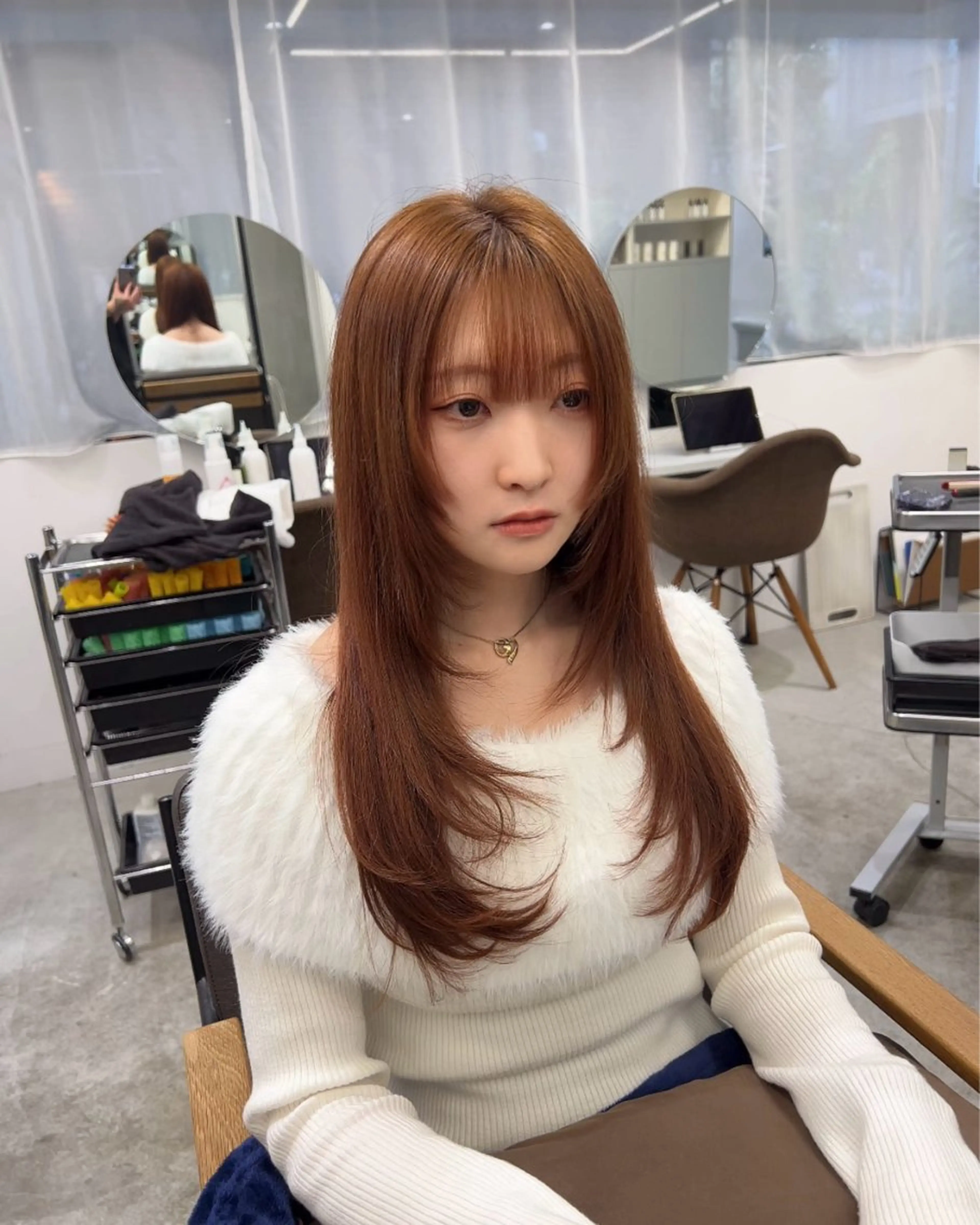 ロング カット ヘアカラー トリートメント ✨毛髪診断で絶対綺麗 ✨美髪艶髪専門✨高浪のヘアスタイル