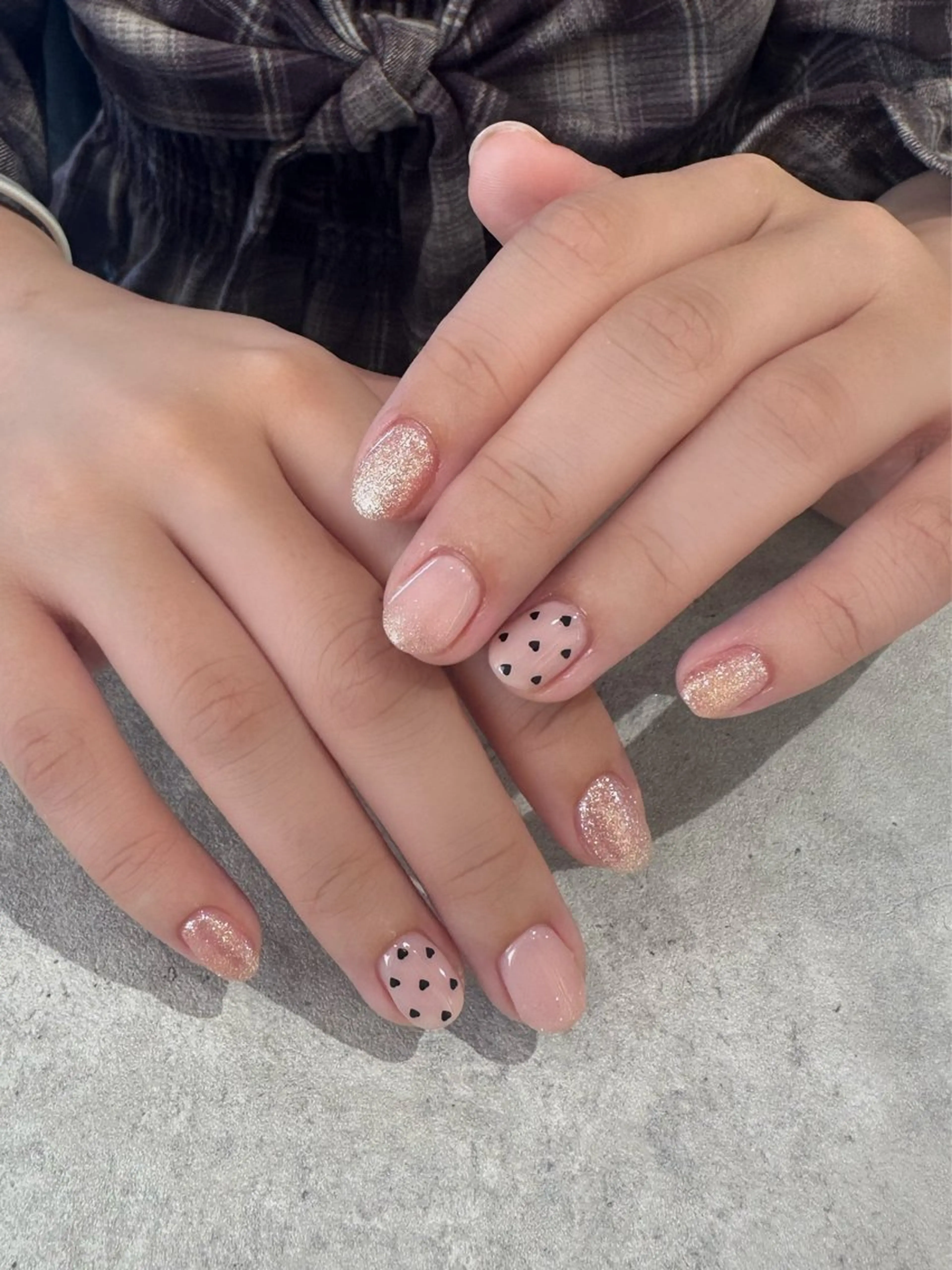 ネイル ハンドネイル 豊島 波奈のネイルデザイン