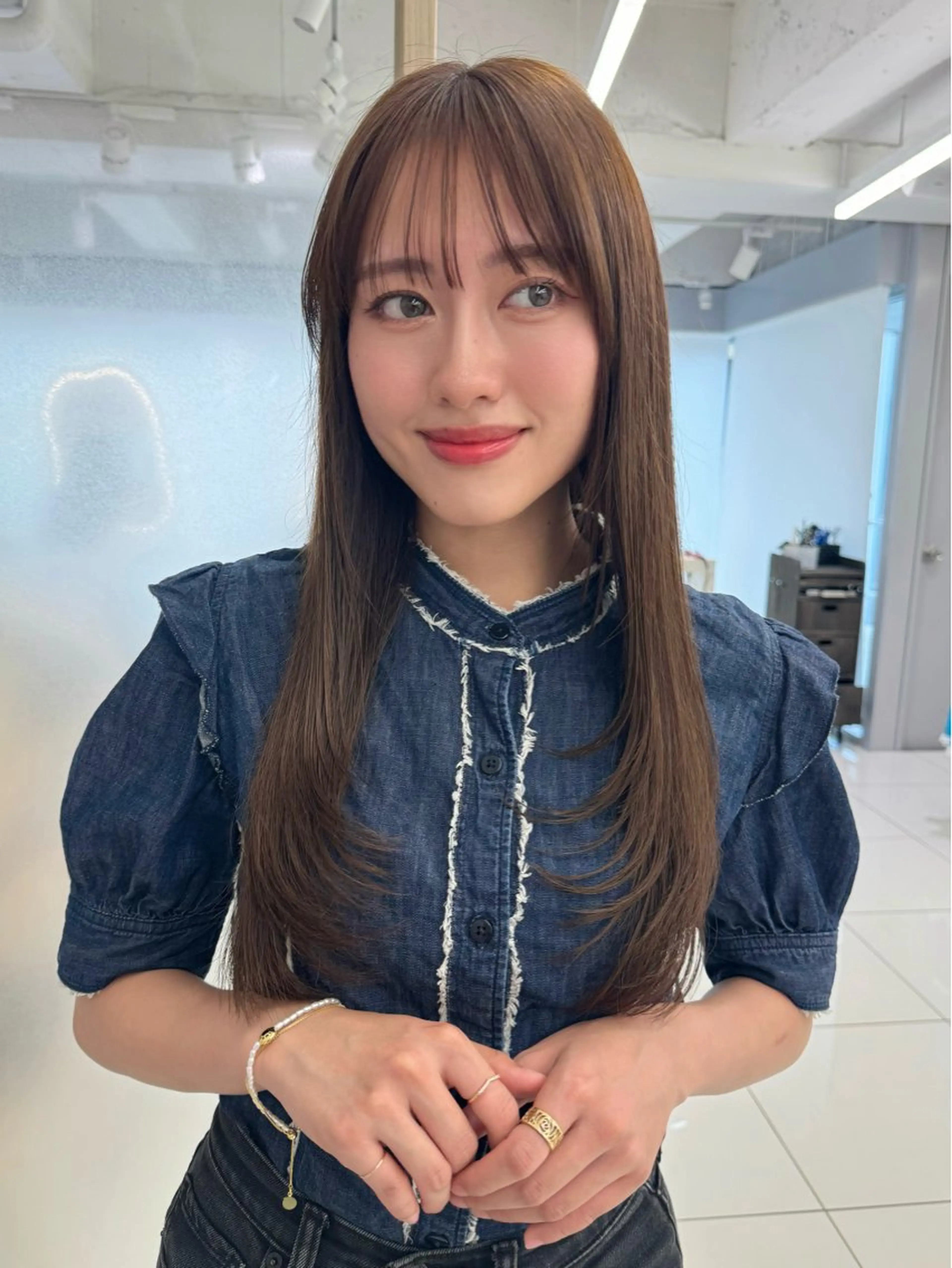 【平日限定✨】U24クーポン🩷韓国ヘアカット🇰🇷＋シャンプー 60分の写真