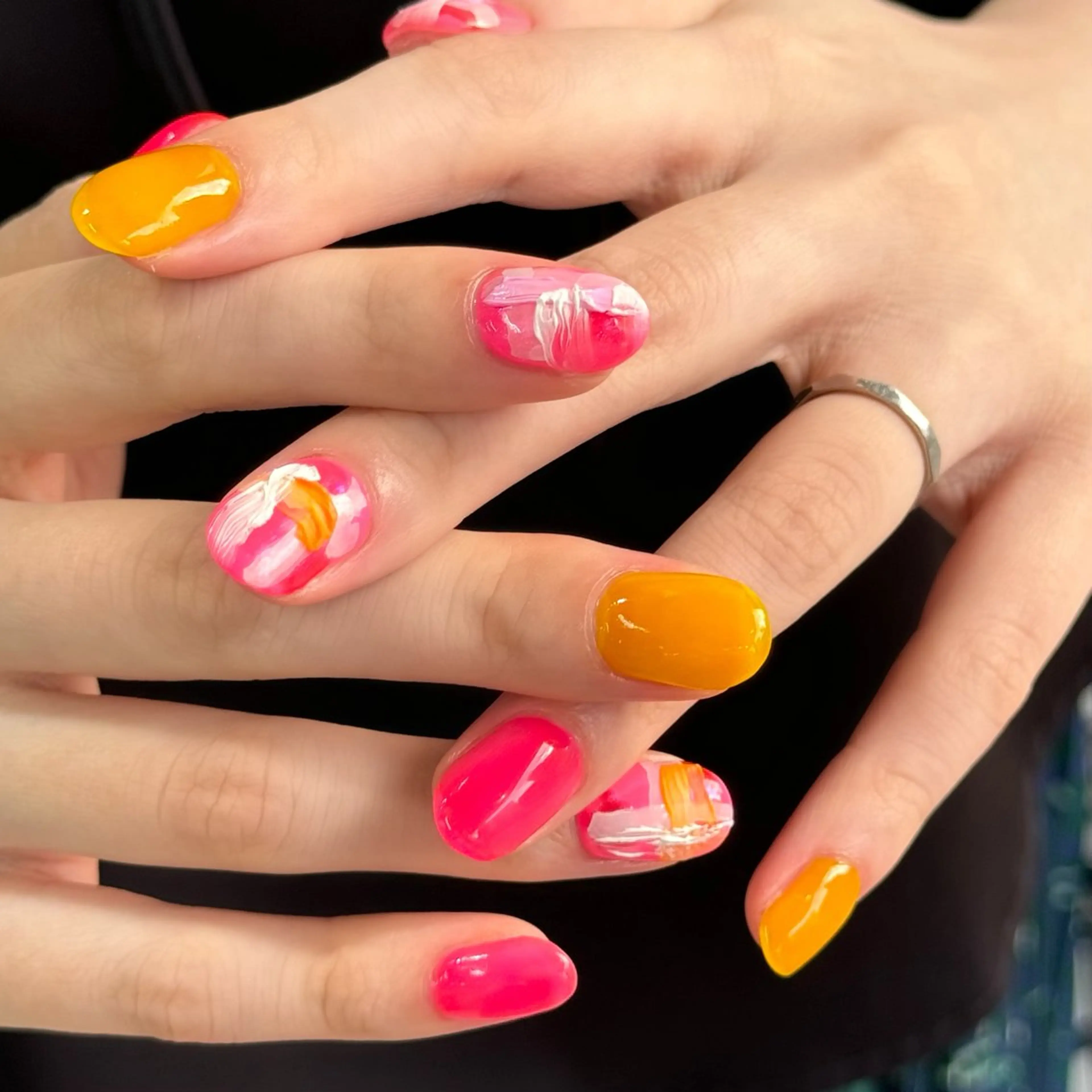 ネイル ハンドネイル HARUKA ネイリスト福岡/薬院のネイルデザイン