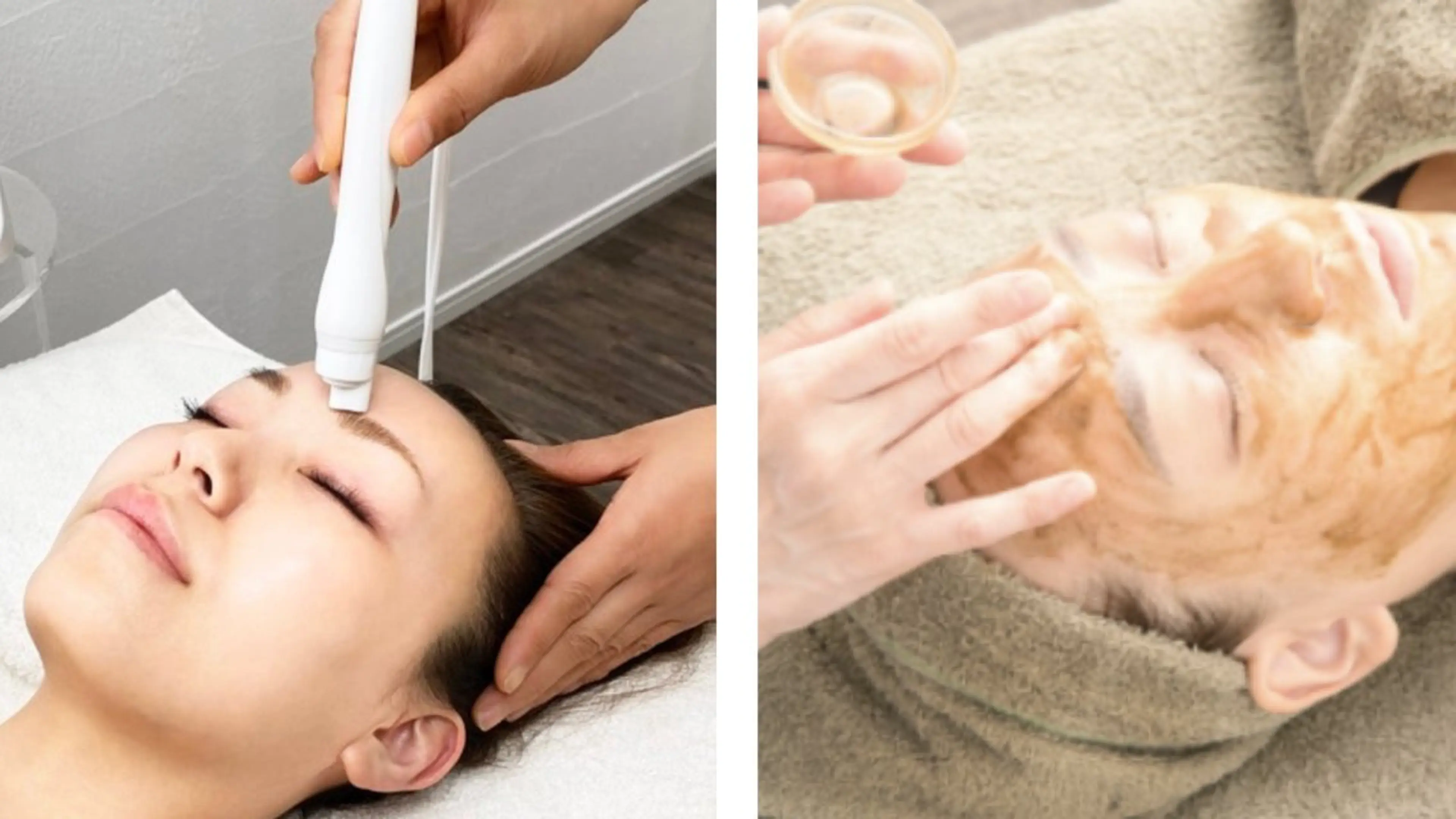 【1番人気👸】徹底艶肌✨ハイドラフェイシャル＆ハーブピーリングセットの写真