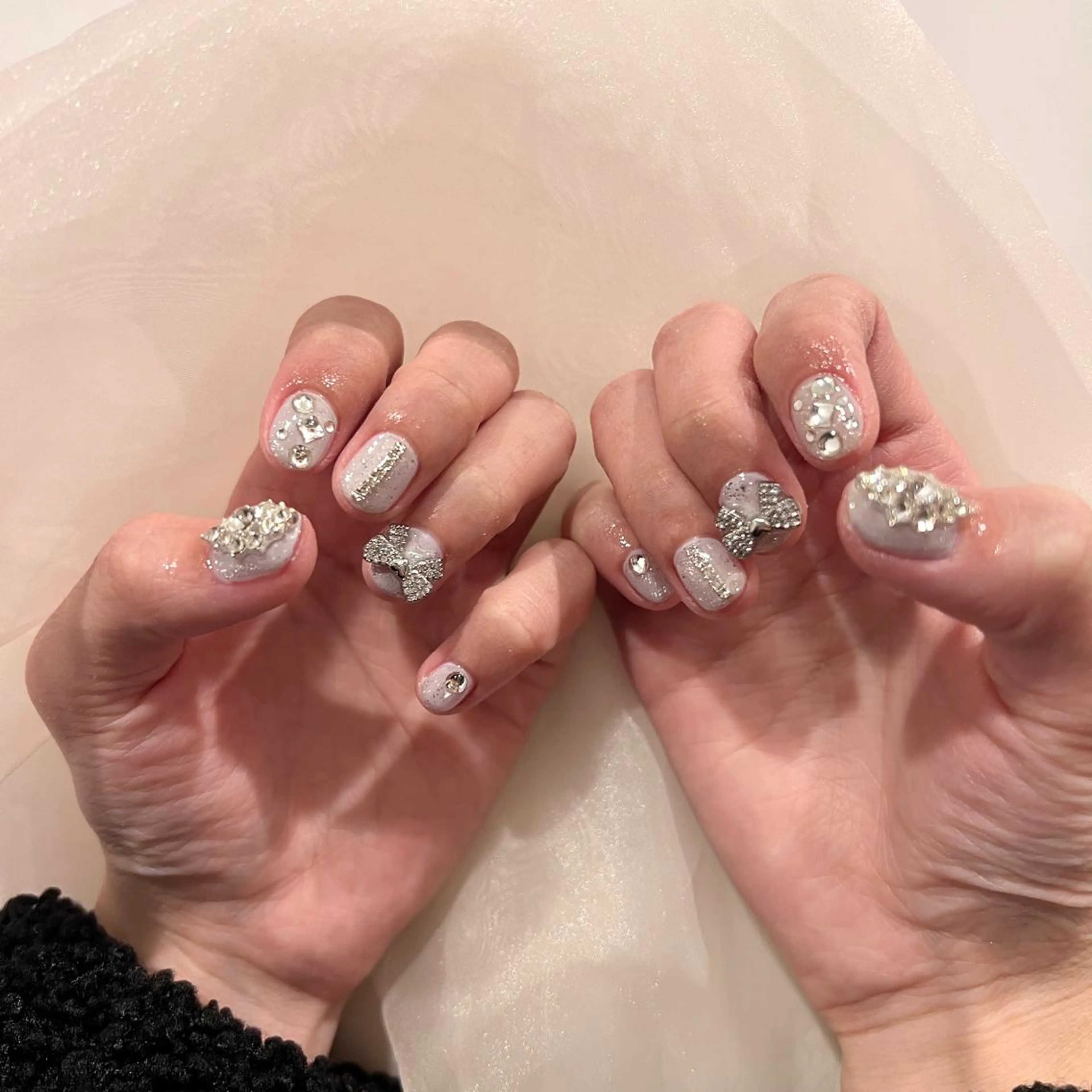 ネイル 黒葛原 めぐみのネイルデザイン