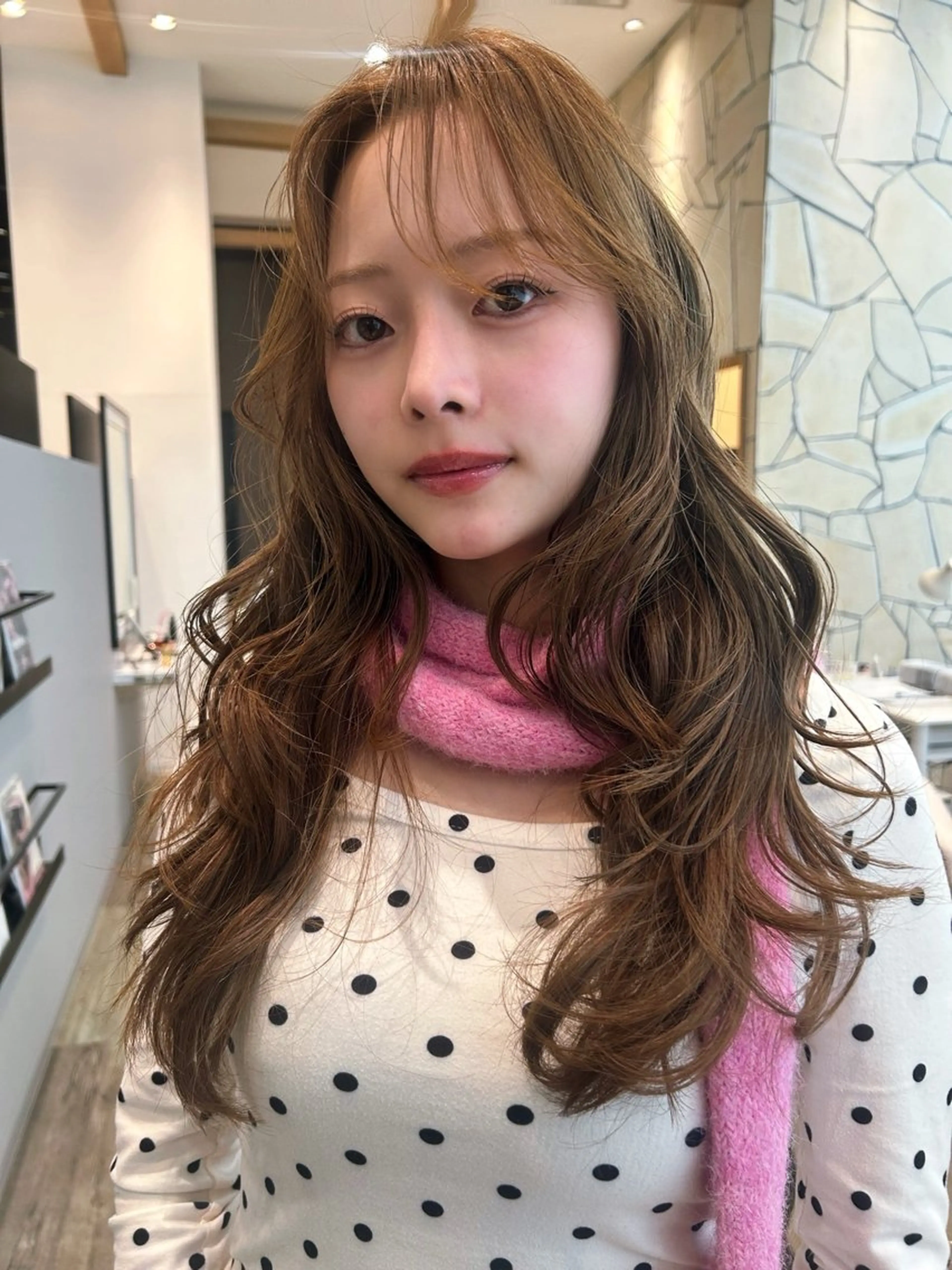 ロング ハイレイヤー レイヤーカット ロング k-twoあべのキューズモール店所属・k-two☁あべの/ 艶感カラー/Touaのヘアスタイル