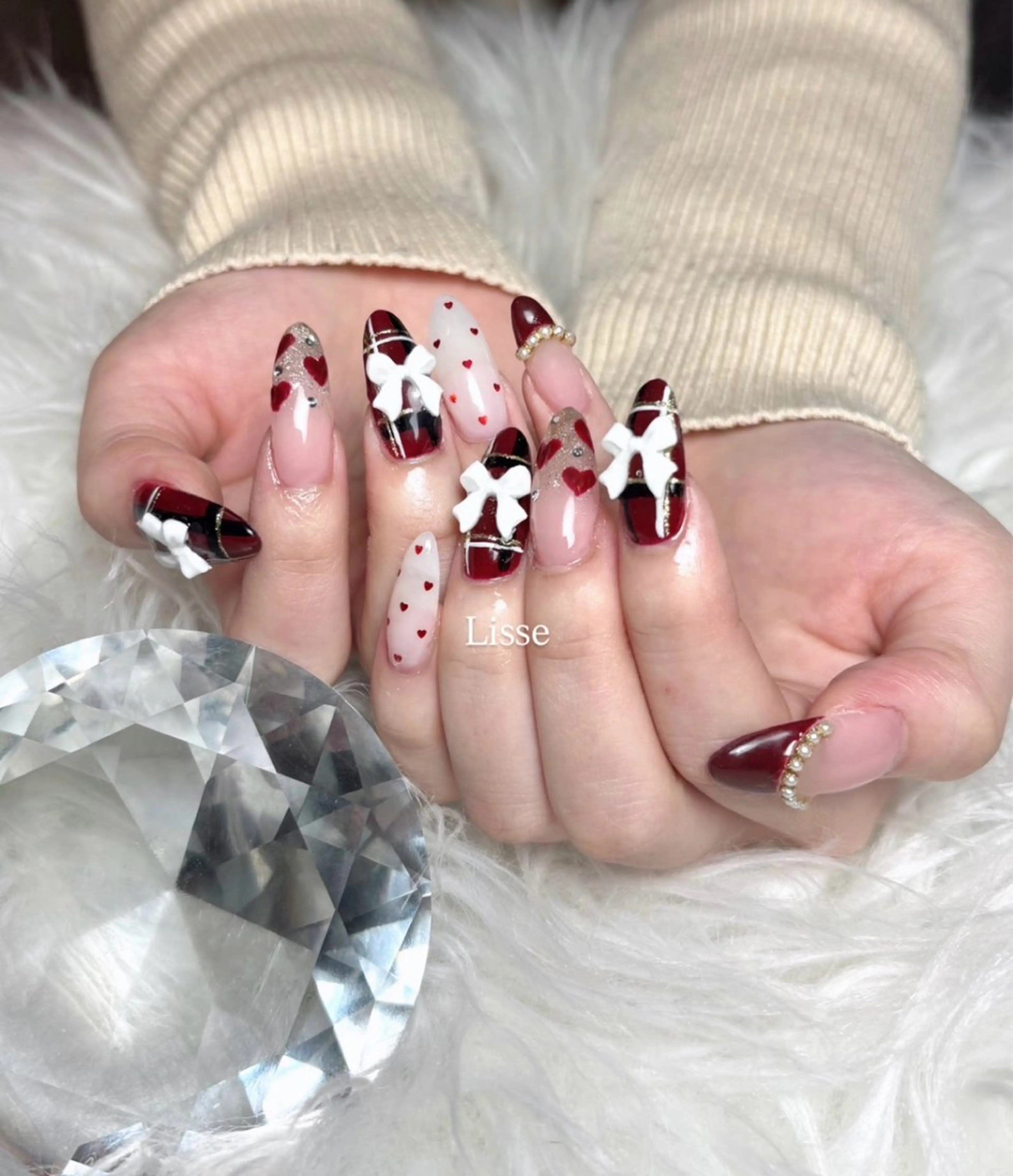 ネイル ハンドネイル 藪木 七海のネイルデザイン